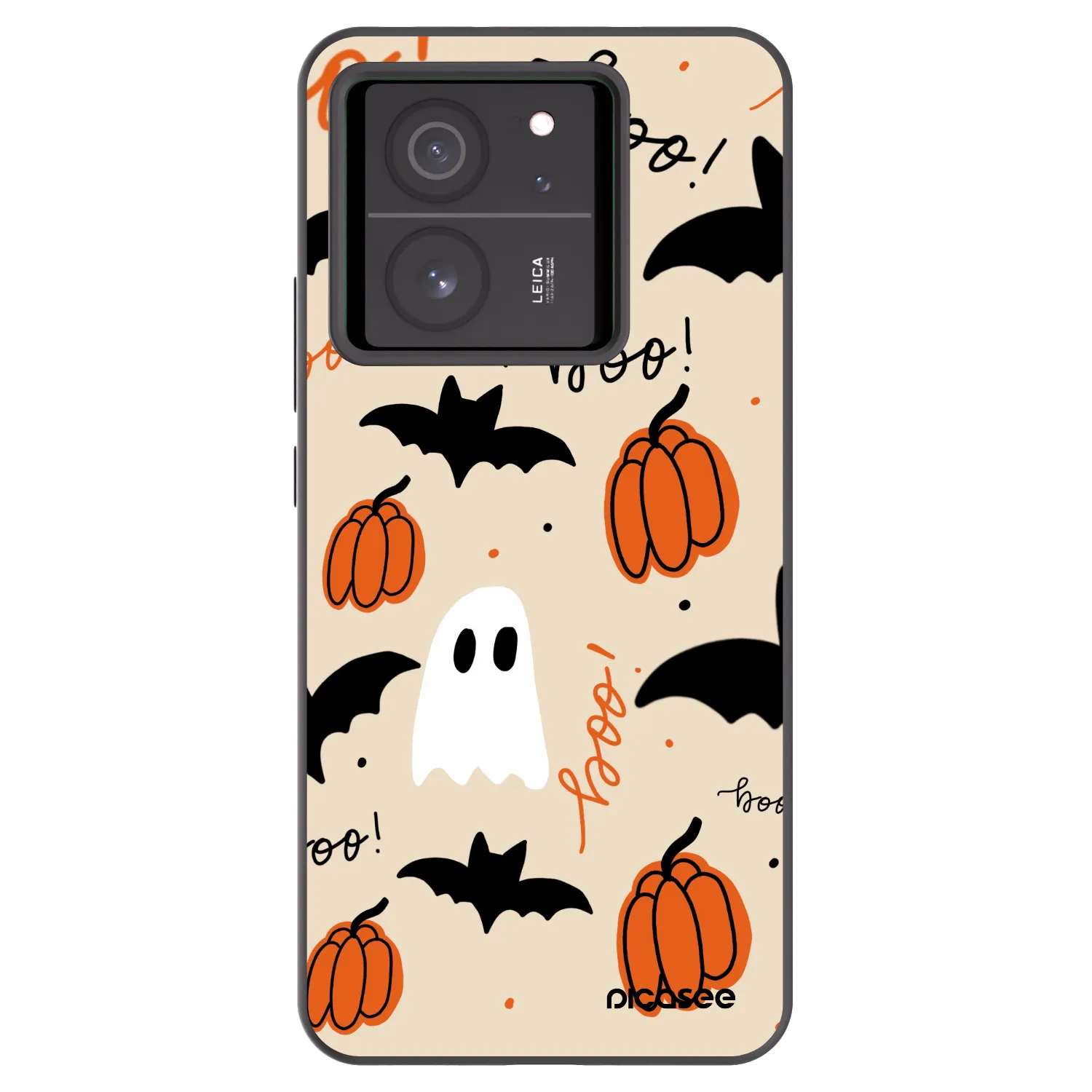 Picasee silikonowe czarne etui na Xiaomi 13T Pro - Halloween 26