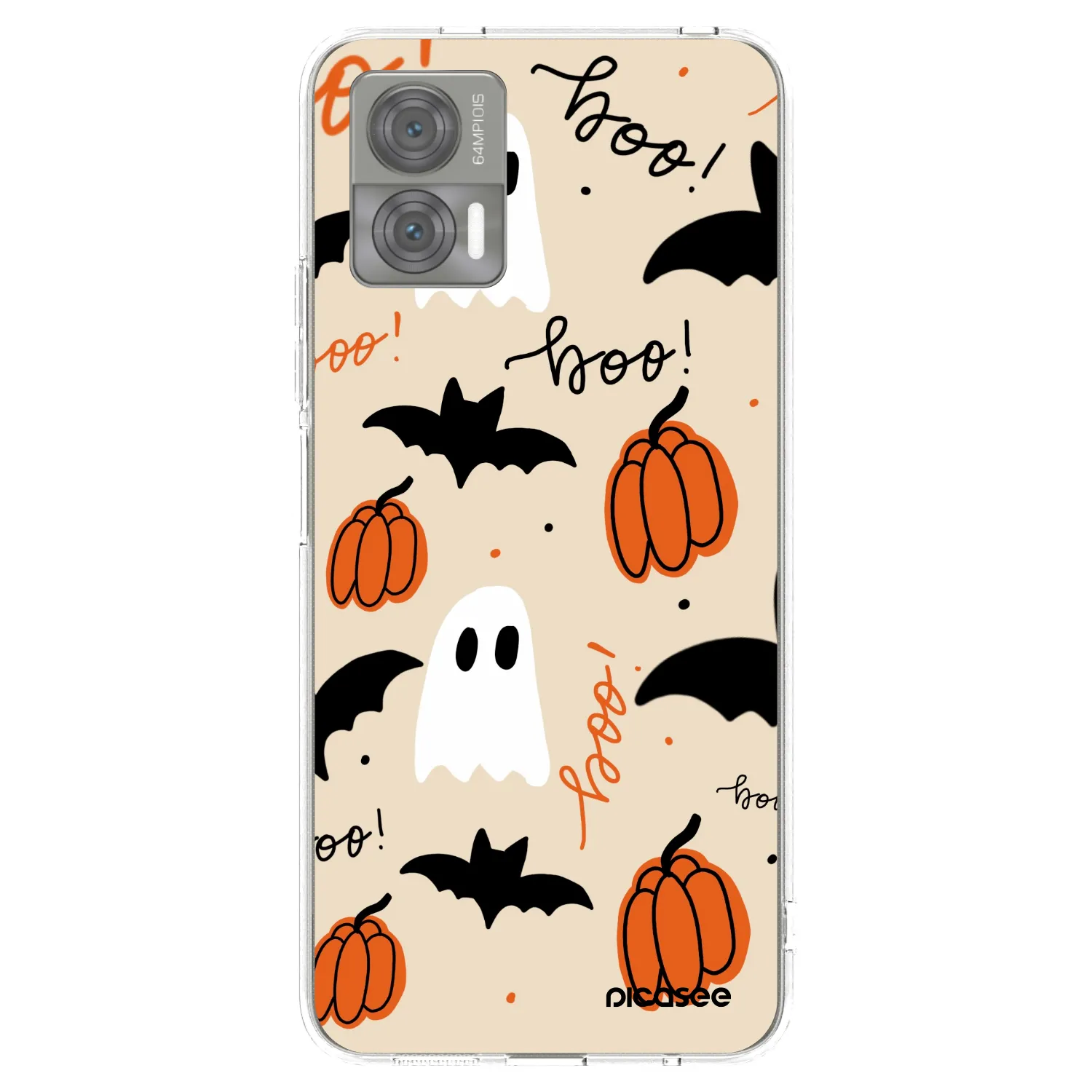 Picasee silikonowe przeźroczyste etui na Motorola Edge 30 Neo - Halloween 26
