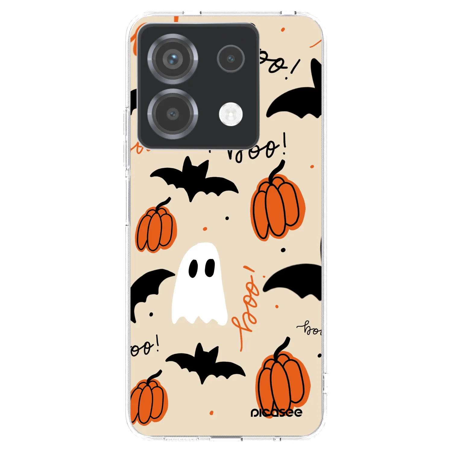 Picasee silikonowe przeźroczyste etui na Xiaomi Poco X6 - Halloween 26