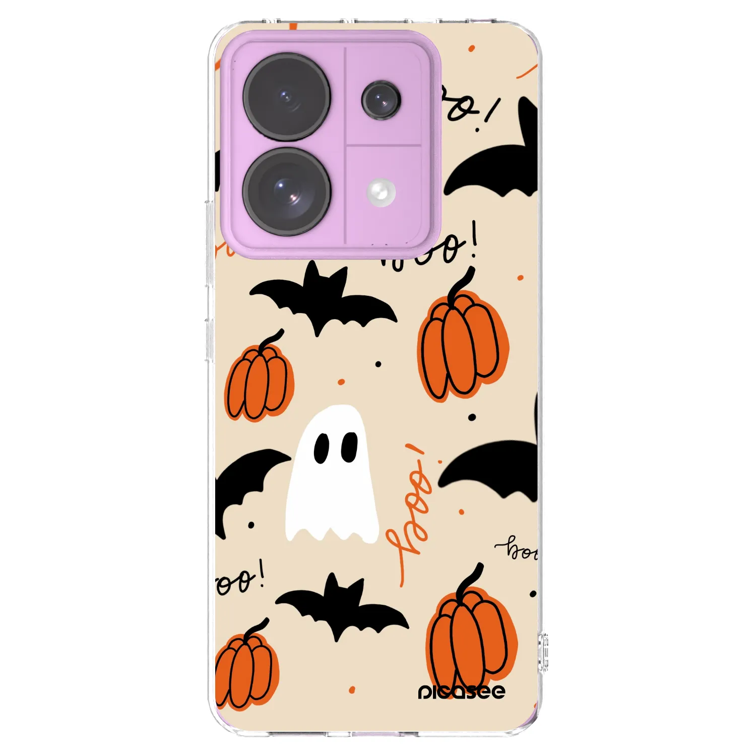 Picasee silikonowe przeźroczyste etui na Xiaomi Redmi Note 13 Pro 5G - Halloween 26