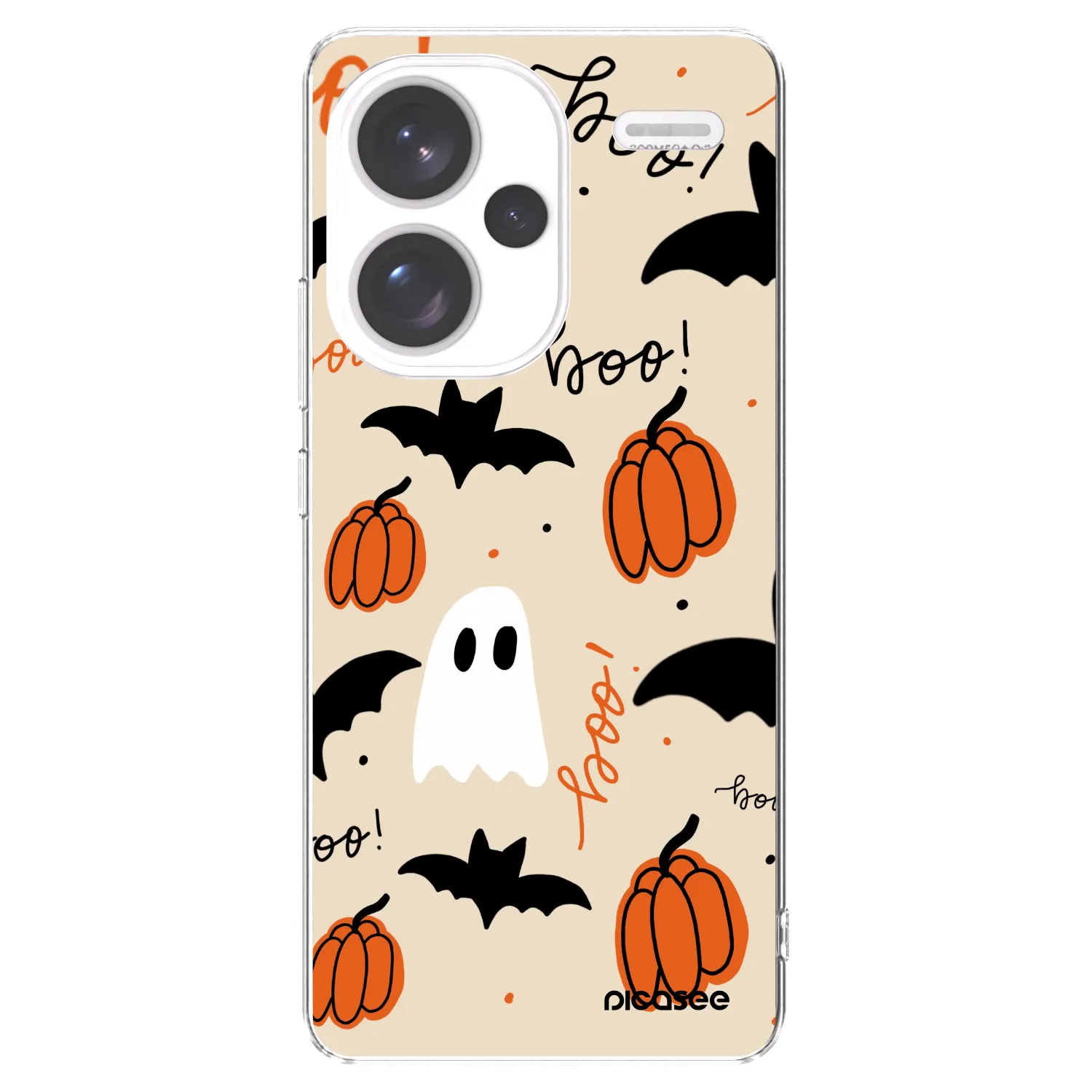 Picasee silikonowe przeźroczyste etui na Xiaomi Redmi Note 13 Pro+ 5G - Halloween 26