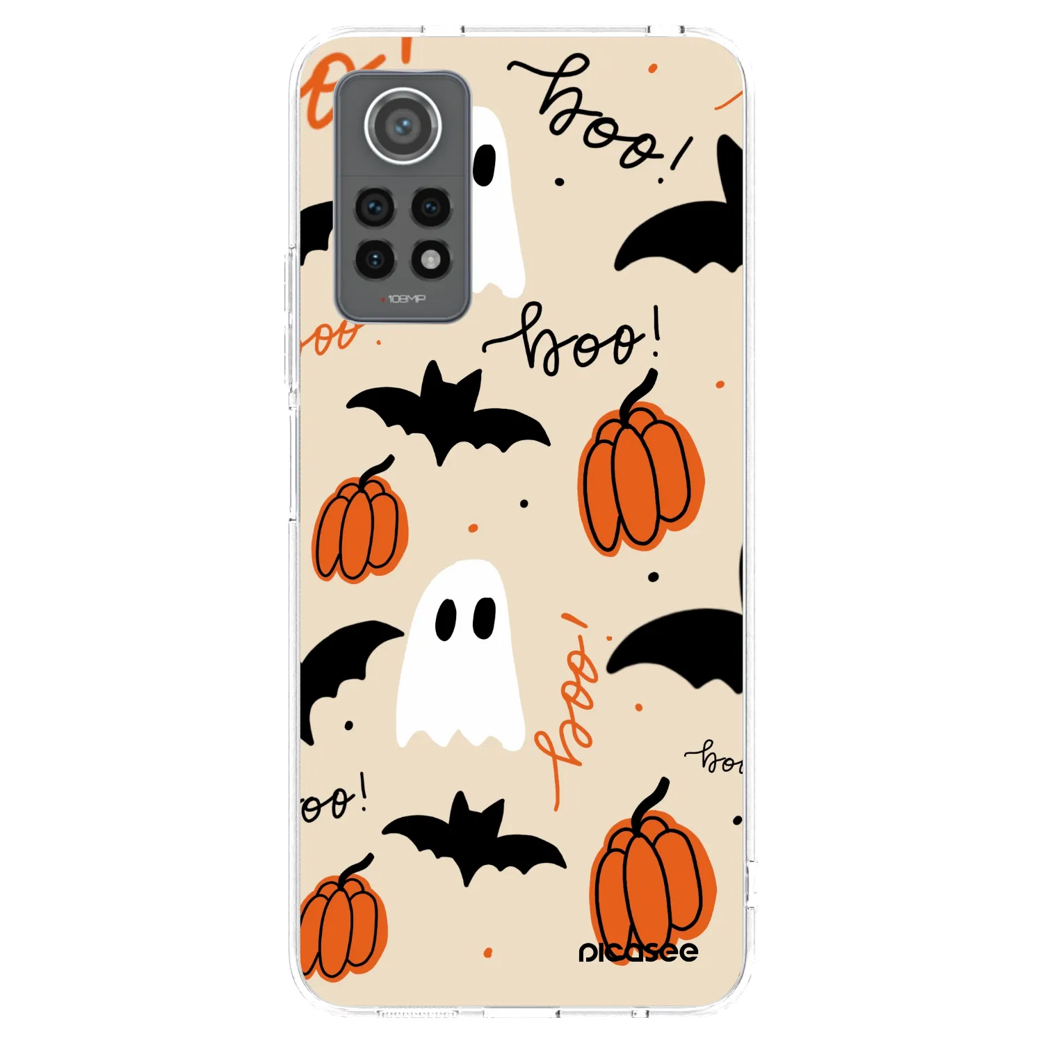 Picasee silikonowe przeźroczyste etui na Xiaomi Redmi Note 12 Pro 4G - Halloween 26