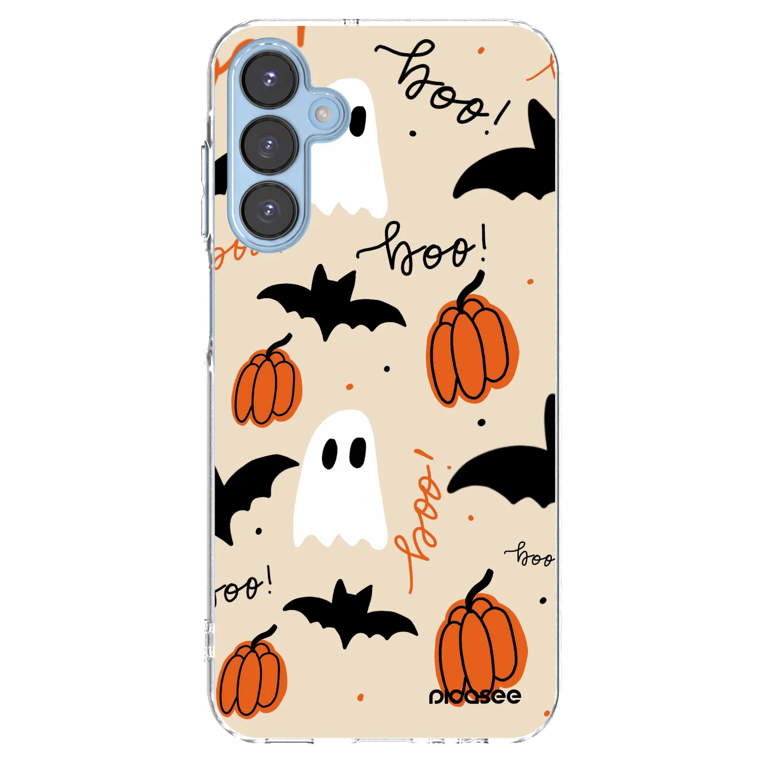 Picasee silikonowe przeźroczyste etui na Samsung Galaxy A15 A156B 5G - Halloween 26