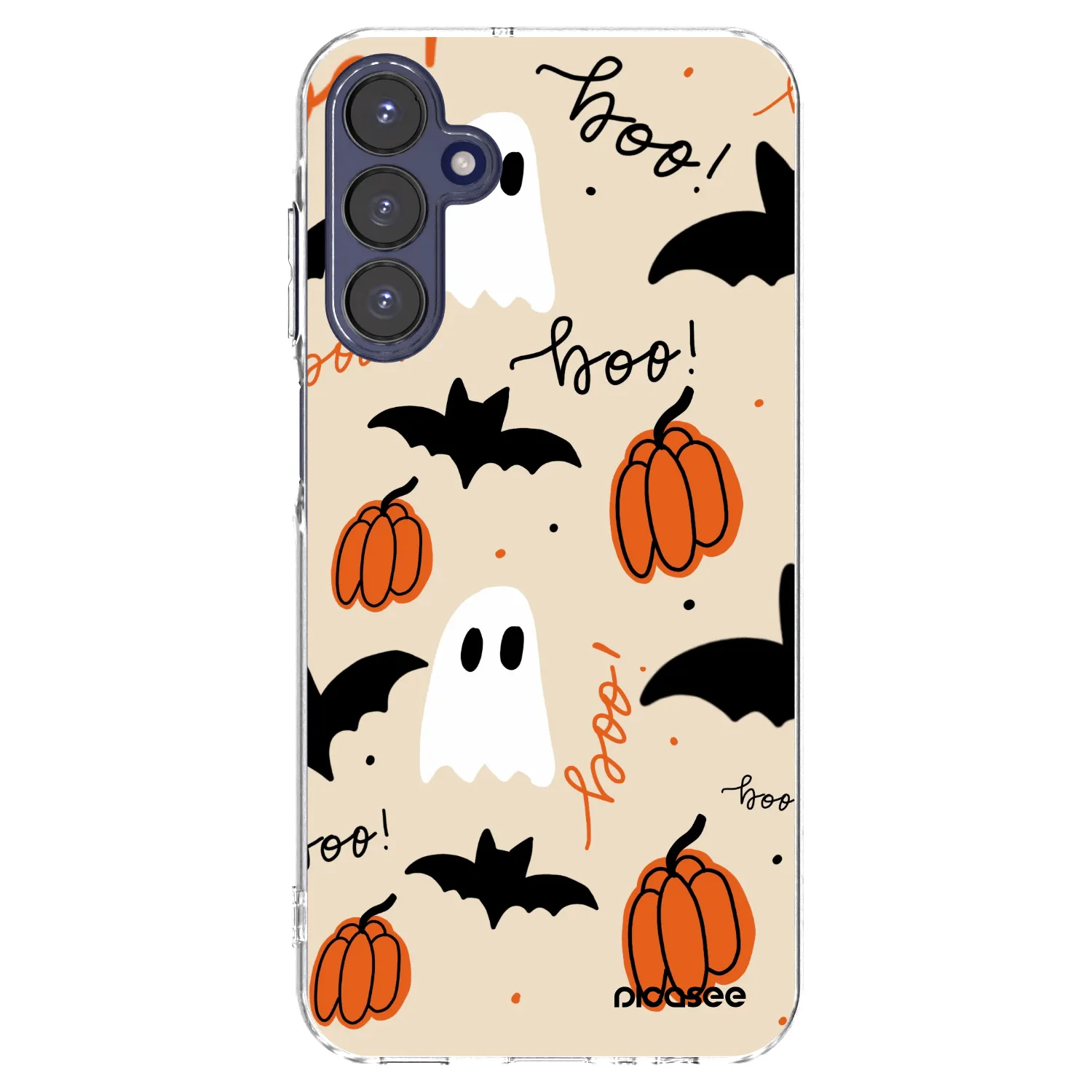 Picasee silikonowe przeźroczyste etui na Samsung Galaxy A15 A155F 4G - Halloween 26