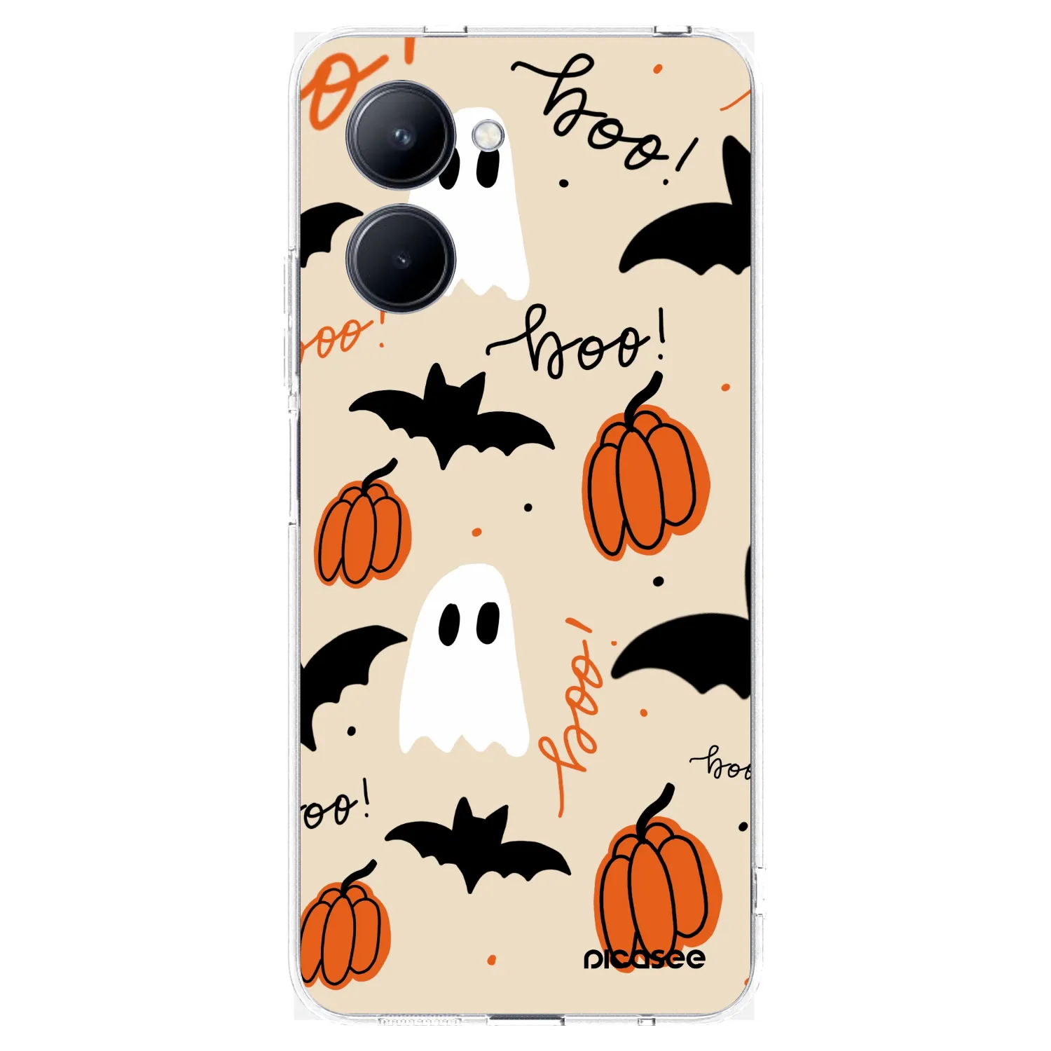Picasee silikonowe przeźroczyste etui na Realme C33 (2023) - Halloween 26