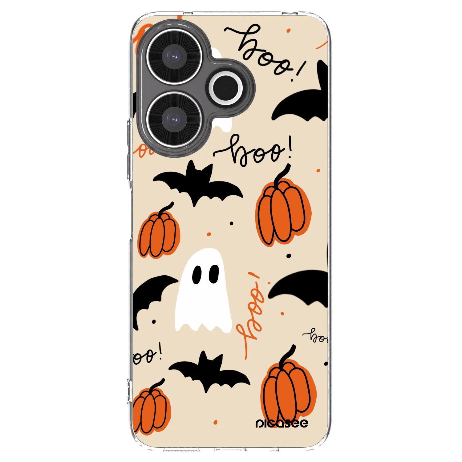 Picasee silikonowe przeźroczyste etui na Xiaomi Redmi 13 4G - Halloween 26