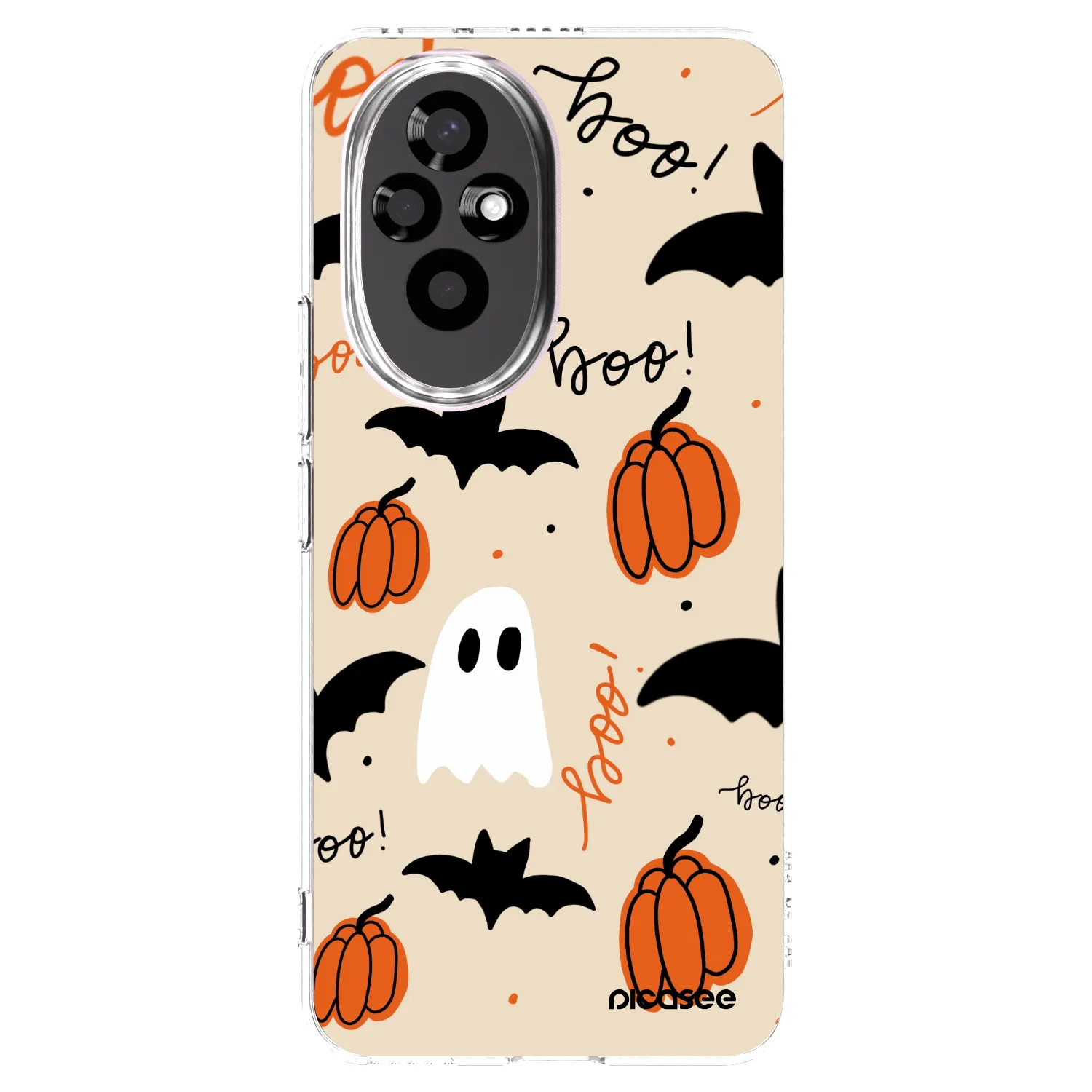 Picasee silikonowe przeźroczyste etui na Honor 200 Pro 5G - Halloween 26
