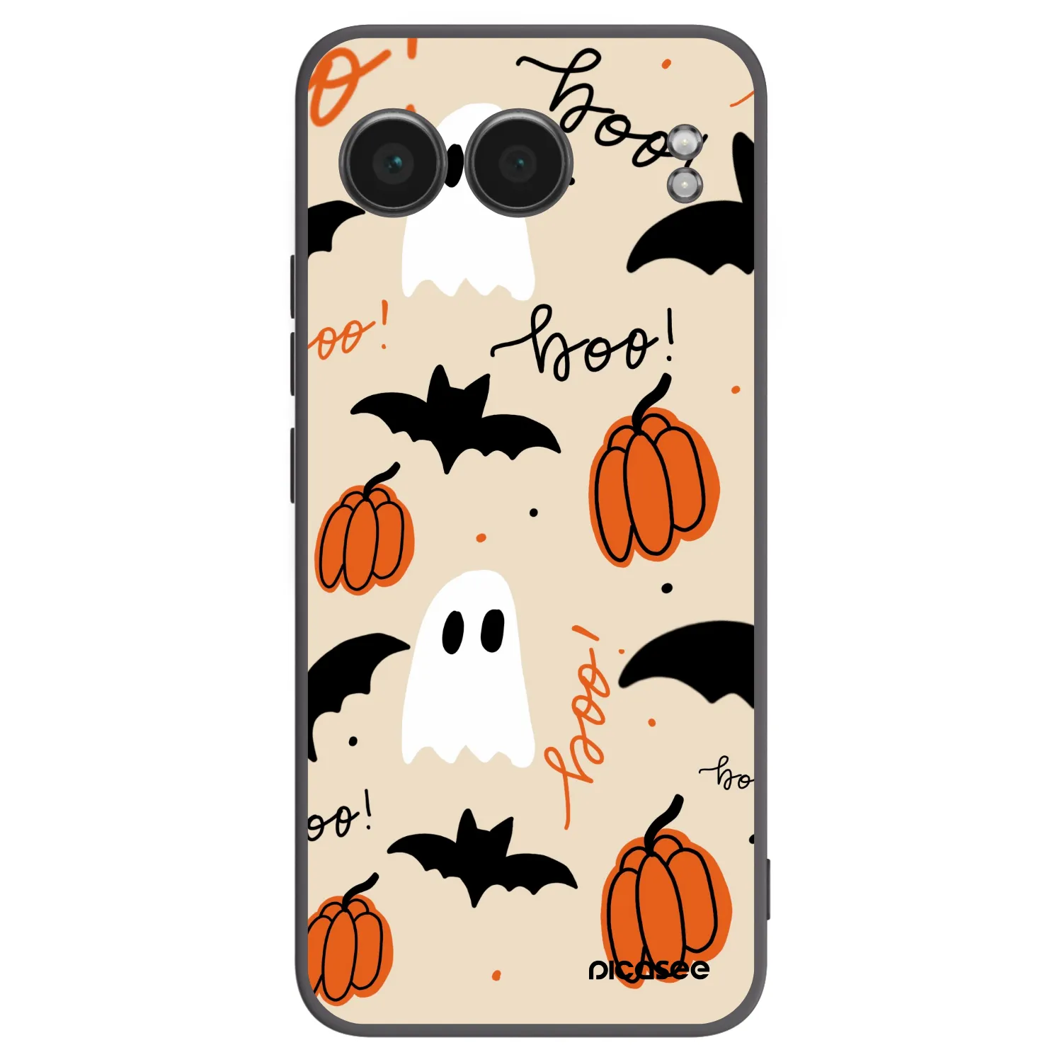 Picasee silikonowe czarne etui na OnePlus Nord 4 - Halloween 26