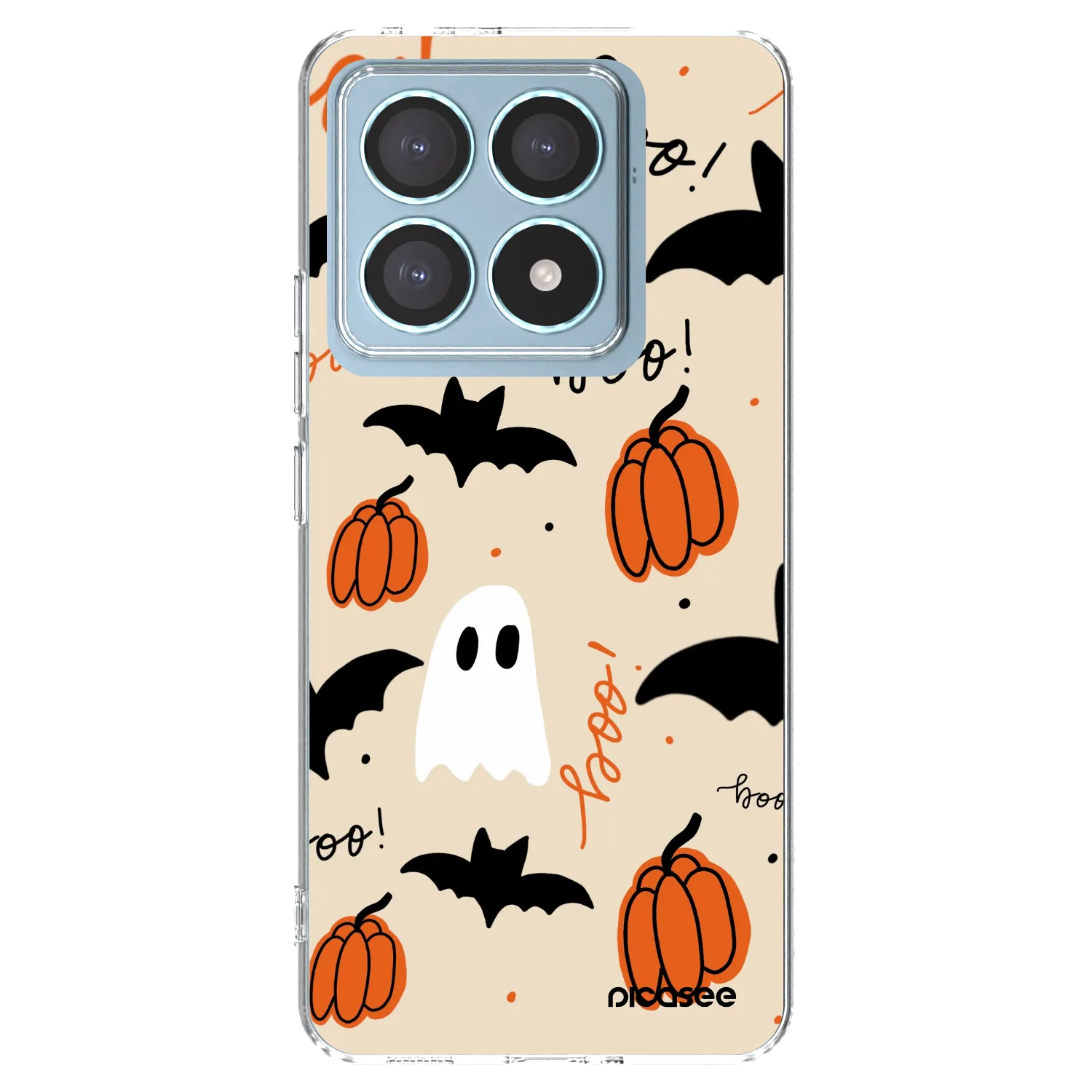 Picasee silikonowe przeźroczyste etui na Xiaomi 14T Pro - Halloween 26