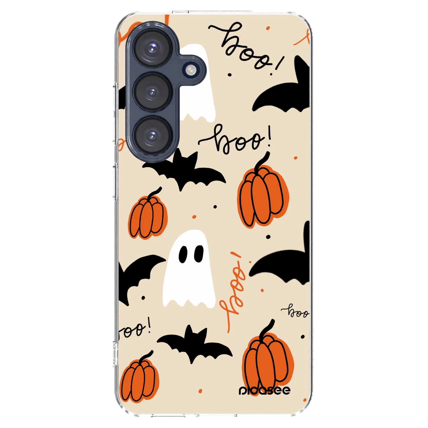 Picasee silikonowe przeźroczyste etui na Samsung Galaxy S25 5G - Halloween 26