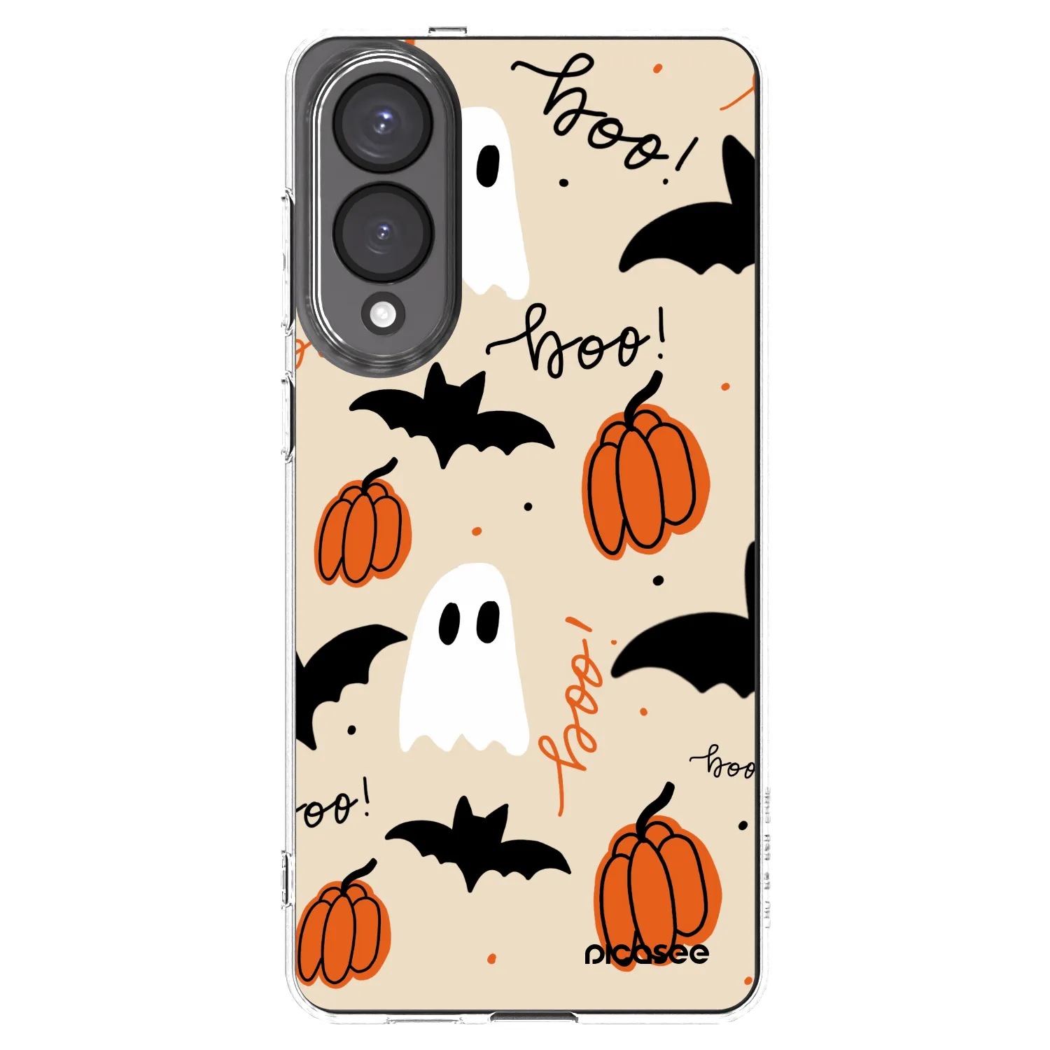 Picasee silikonowe przeźroczyste etui na Samsung Galaxy S25 Edge 5G - Halloween 26