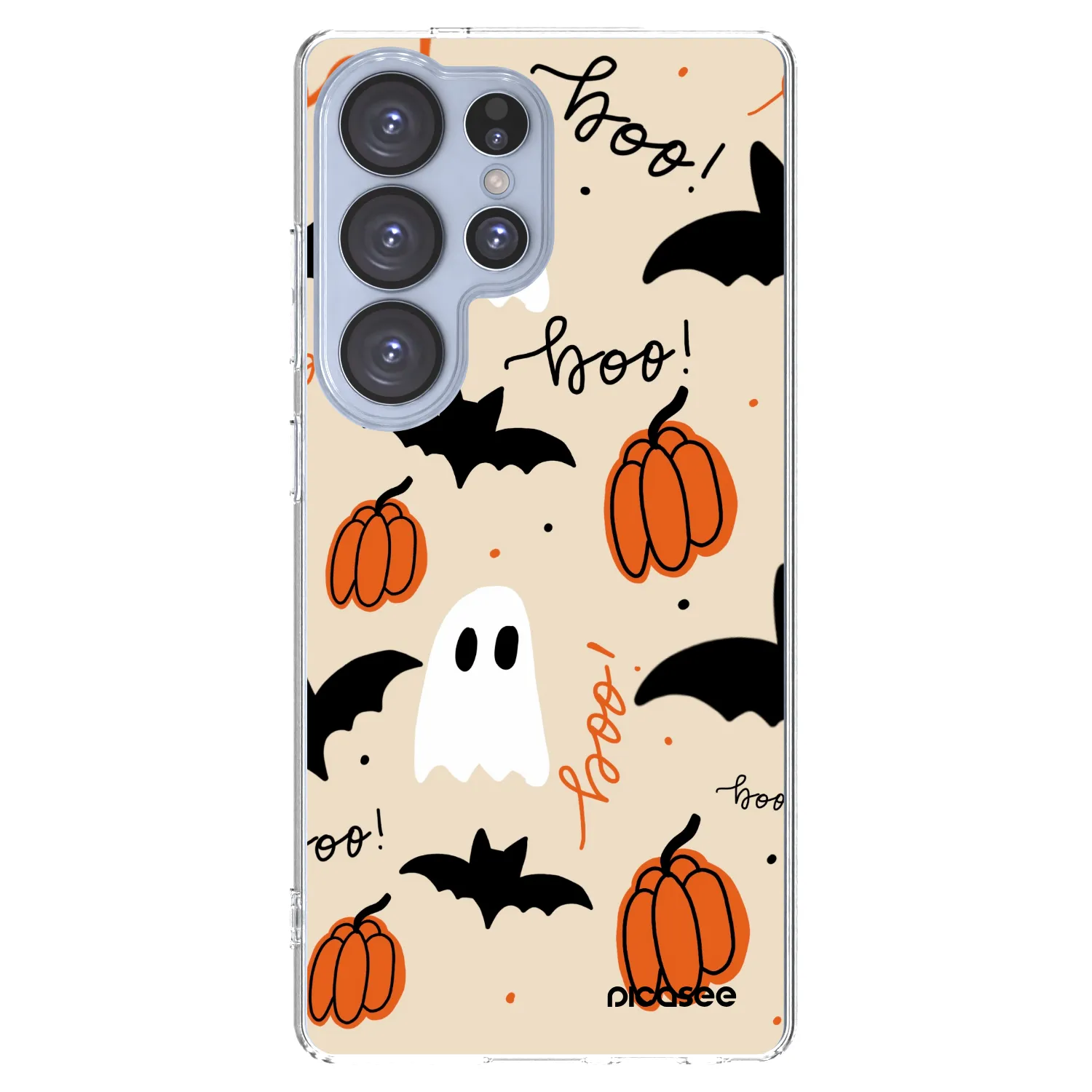 Picasee silikonowe przeźroczyste etui na Samsung Galaxy S25 Ultra 5G - Halloween 26