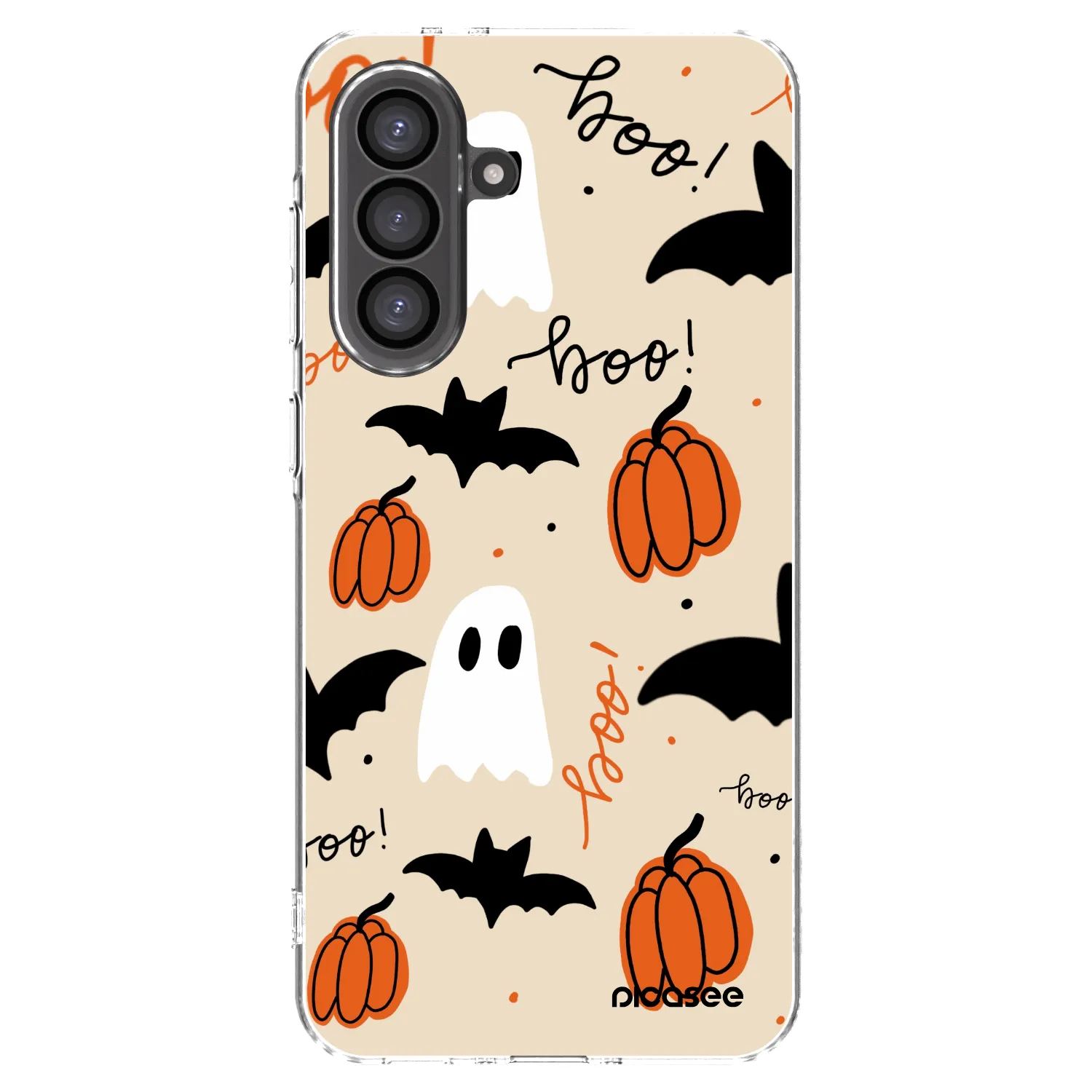 Picasee silikonowe przeźroczyste etui na Samsung Galaxy A36 5G - Halloween 26