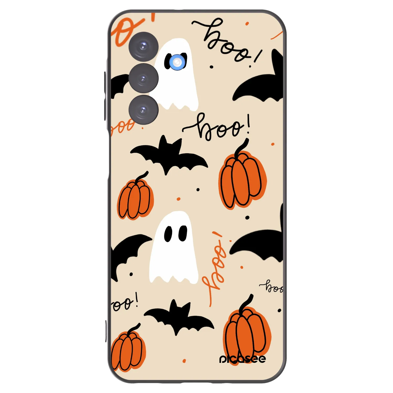 Picasee silikonowe czarne etui na Samsung Galaxy A17 5G - Halloween 26