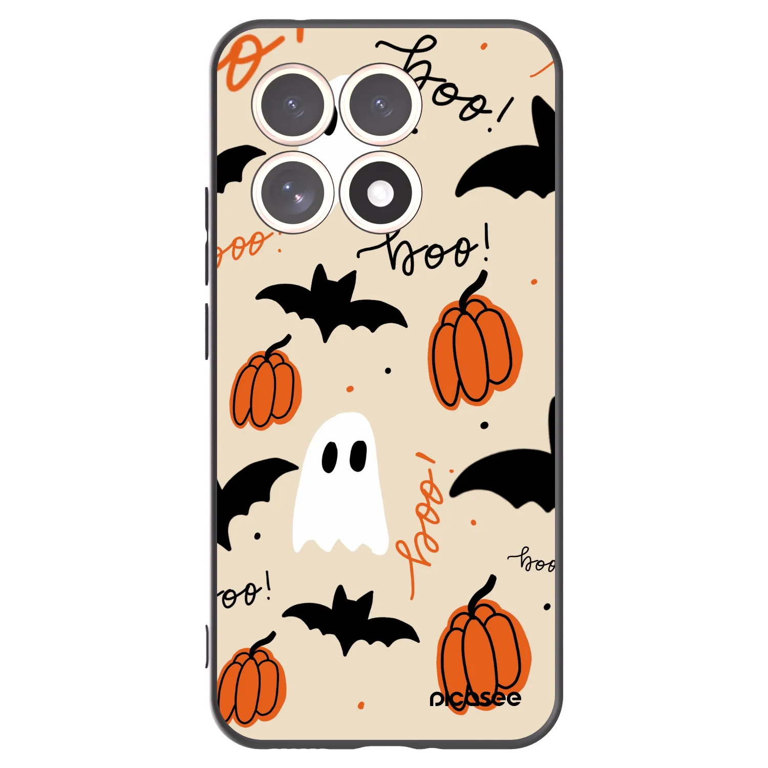 Picasee silikonowe czarne etui na Xiaomi 15T - Halloween 26