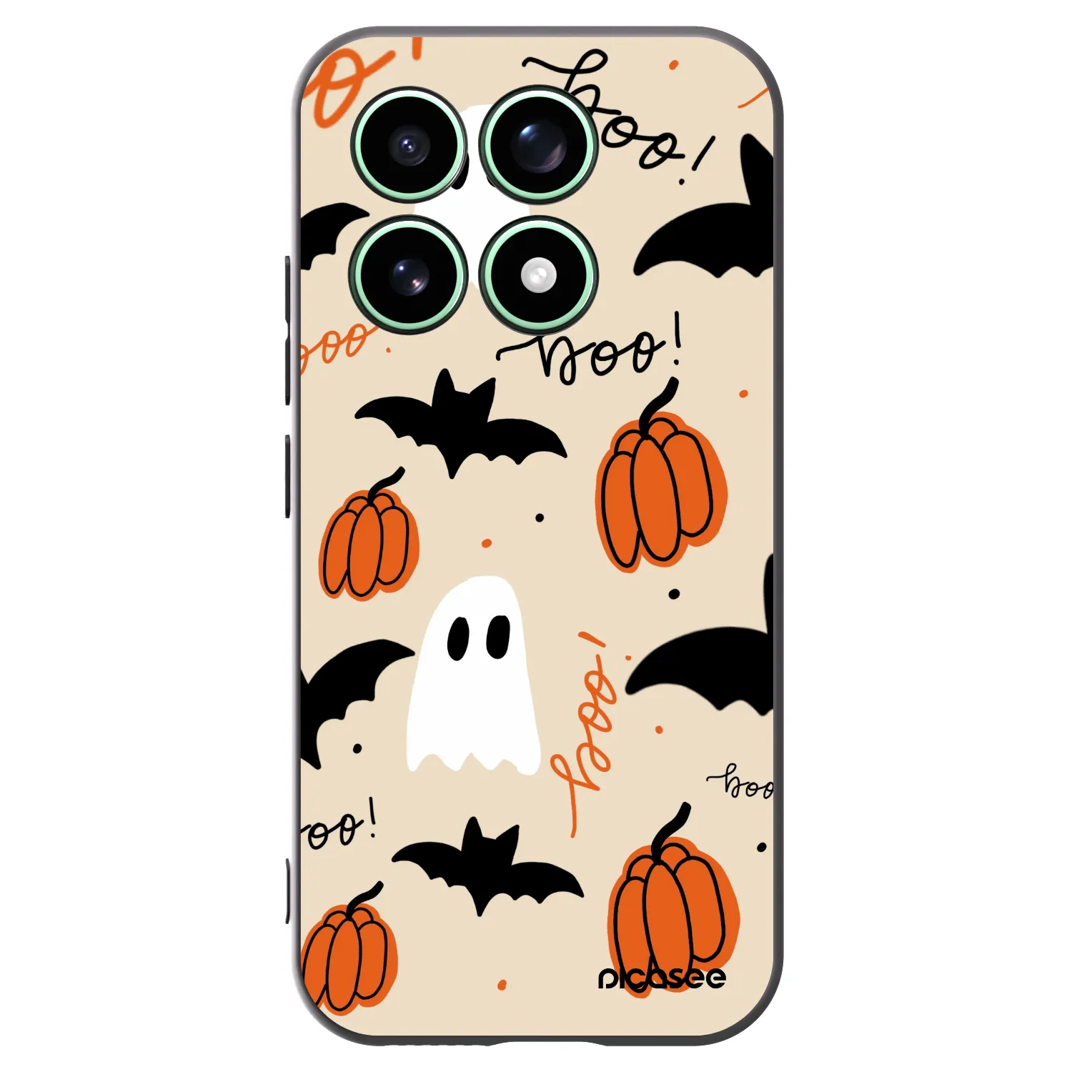 Picasee silikonowe czarne etui na Xiaomi 17 - Halloween 26