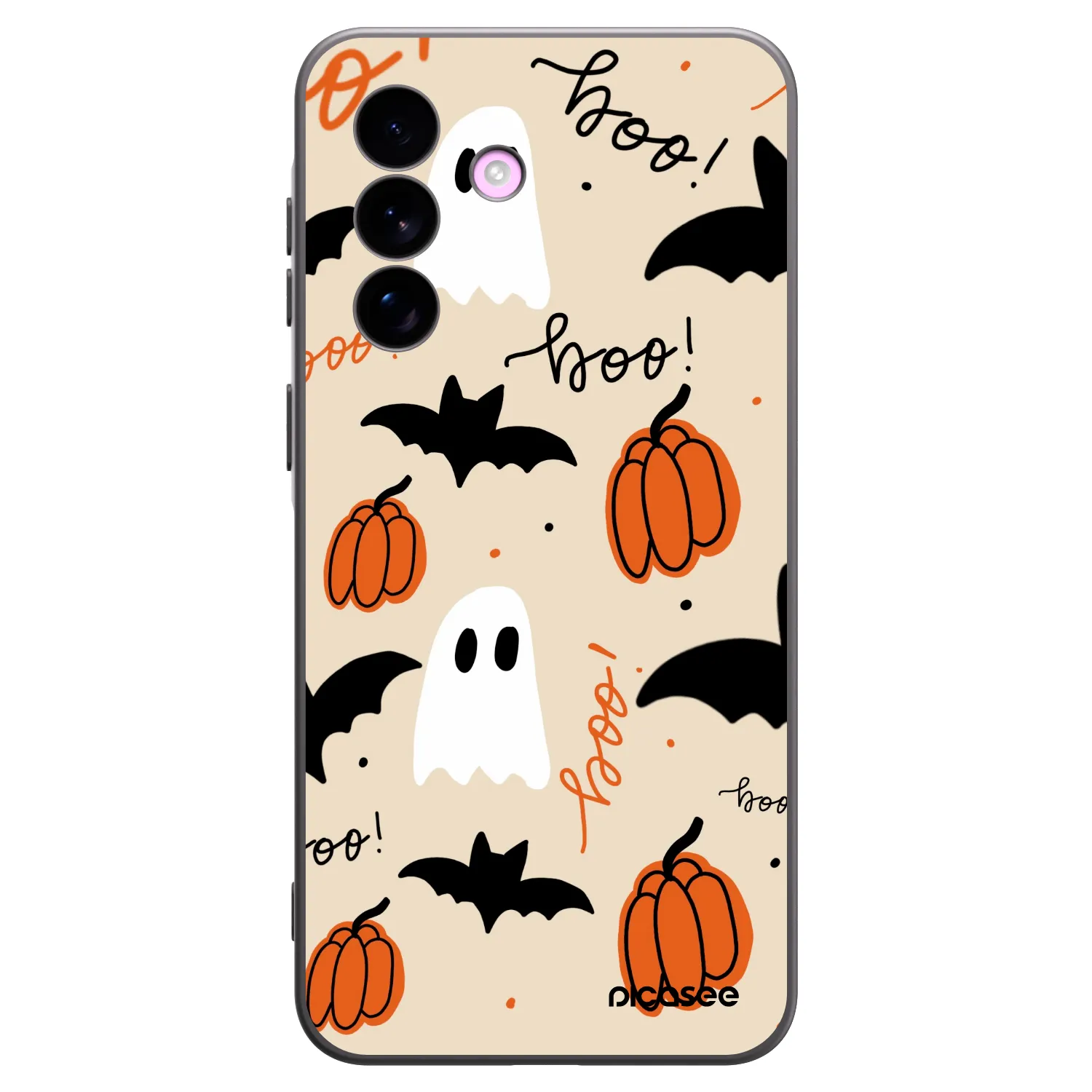 Picasee silikonowe czarne etui na Samsung Galaxy A57 5G - Halloween 26