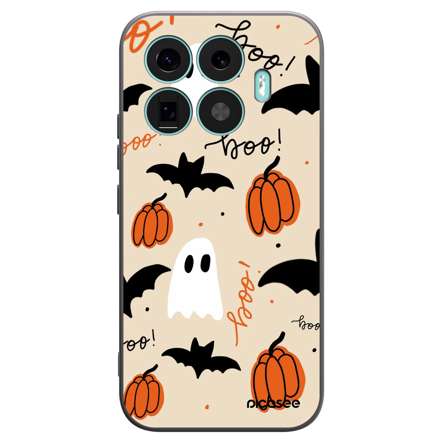 Picasee silikonowe czarne etui na Xiaomi 17T - Halloween 26