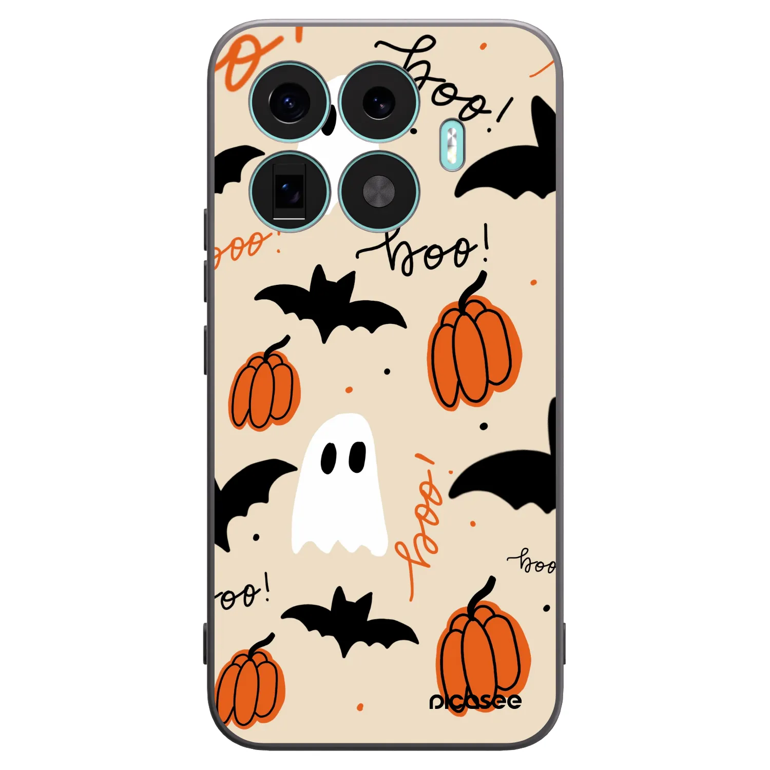 Picasee silikonowe czarne etui na Xiaomi 17T Pro - Halloween 26
