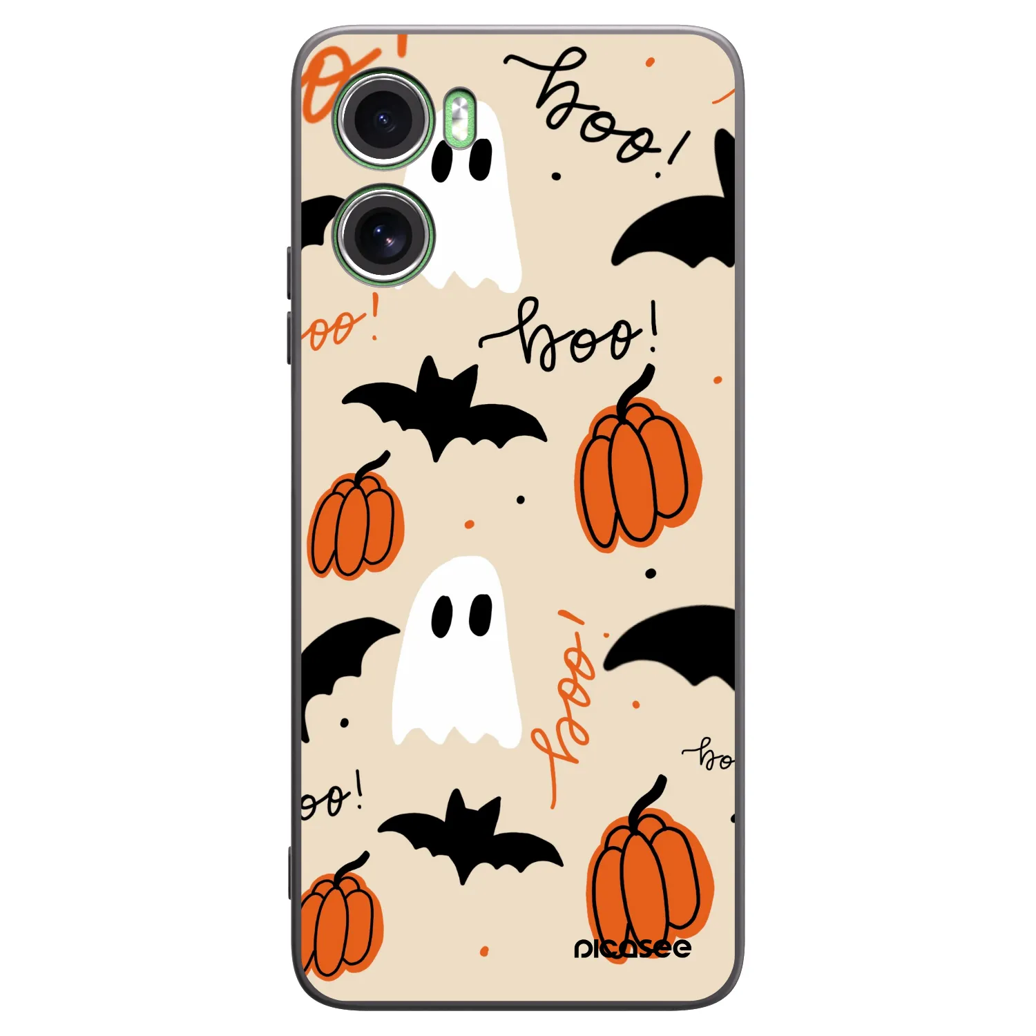 Picasee silikonowe czarne etui na Motorola Moto G06 - Halloween 26
