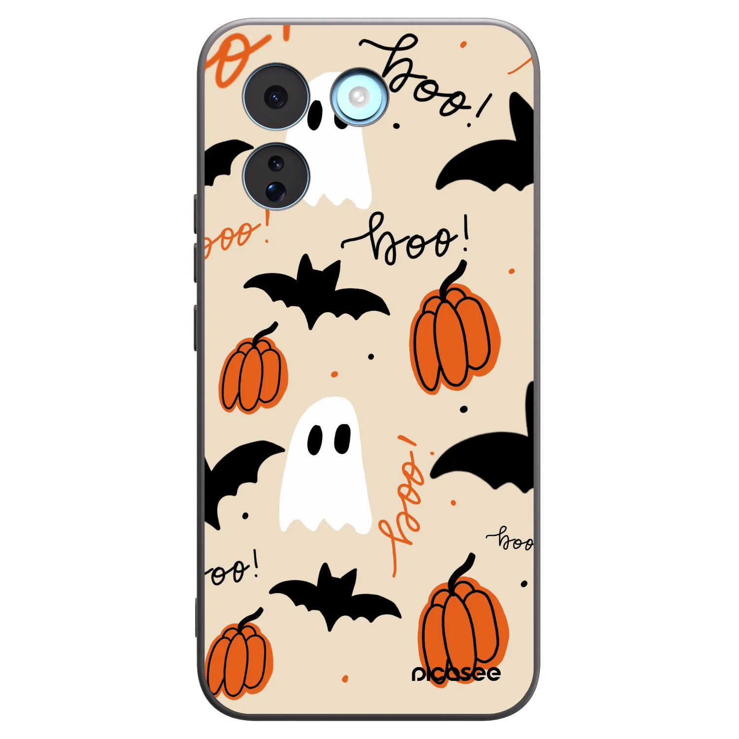 Picasee silikonowe czarne etui na Xiaomi Redmi Note 17 Pro MAX 5G - Halloween 26