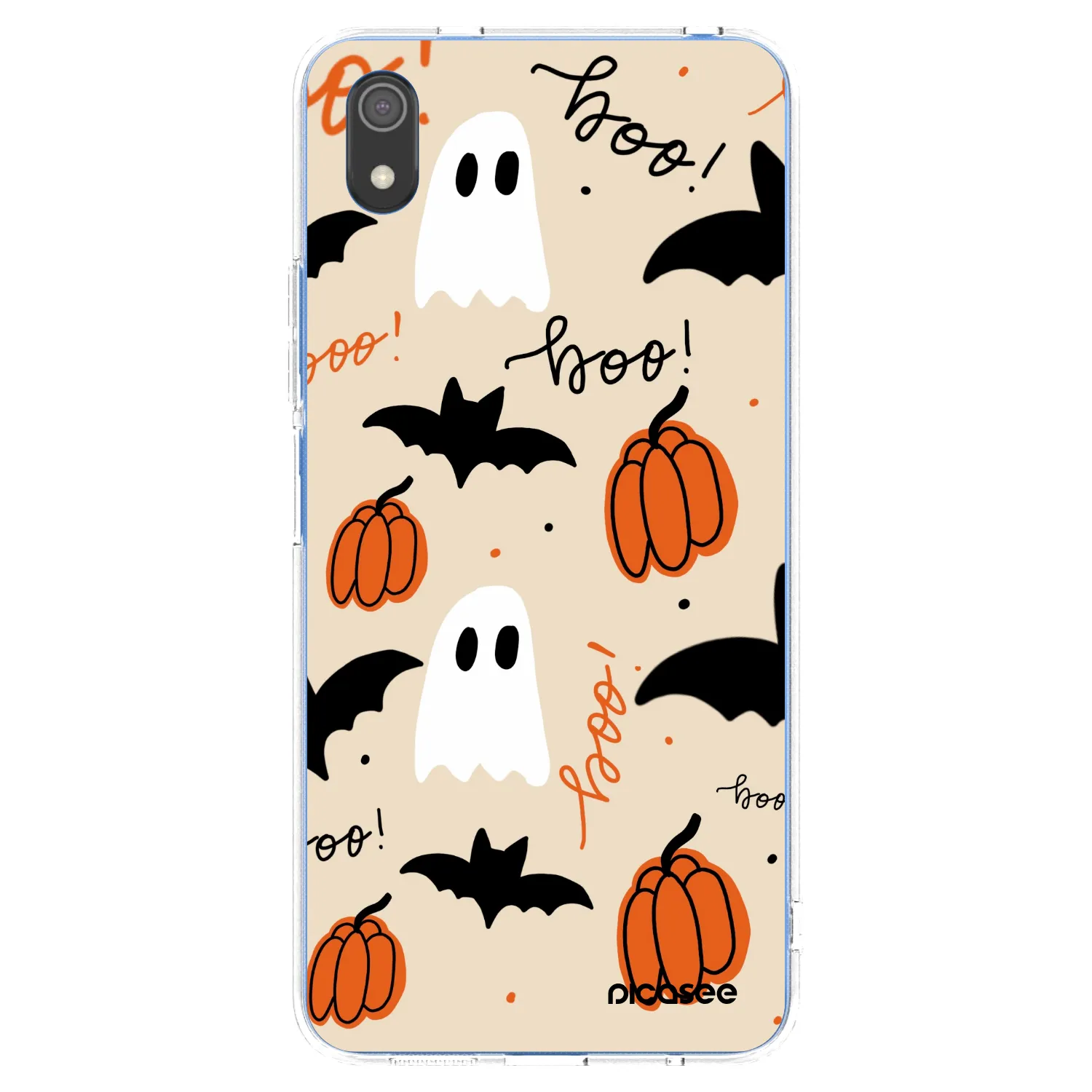 Picasee silikonowe przeźroczyste etui na Xiaomi Redmi 7A - Halloween 26