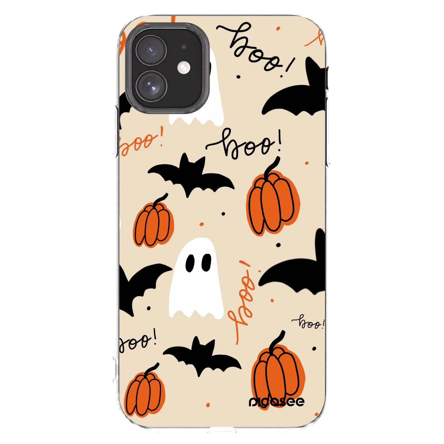 Picasee silikonowe przeźroczyste etui na Apple iPhone 11 - Halloween 26
