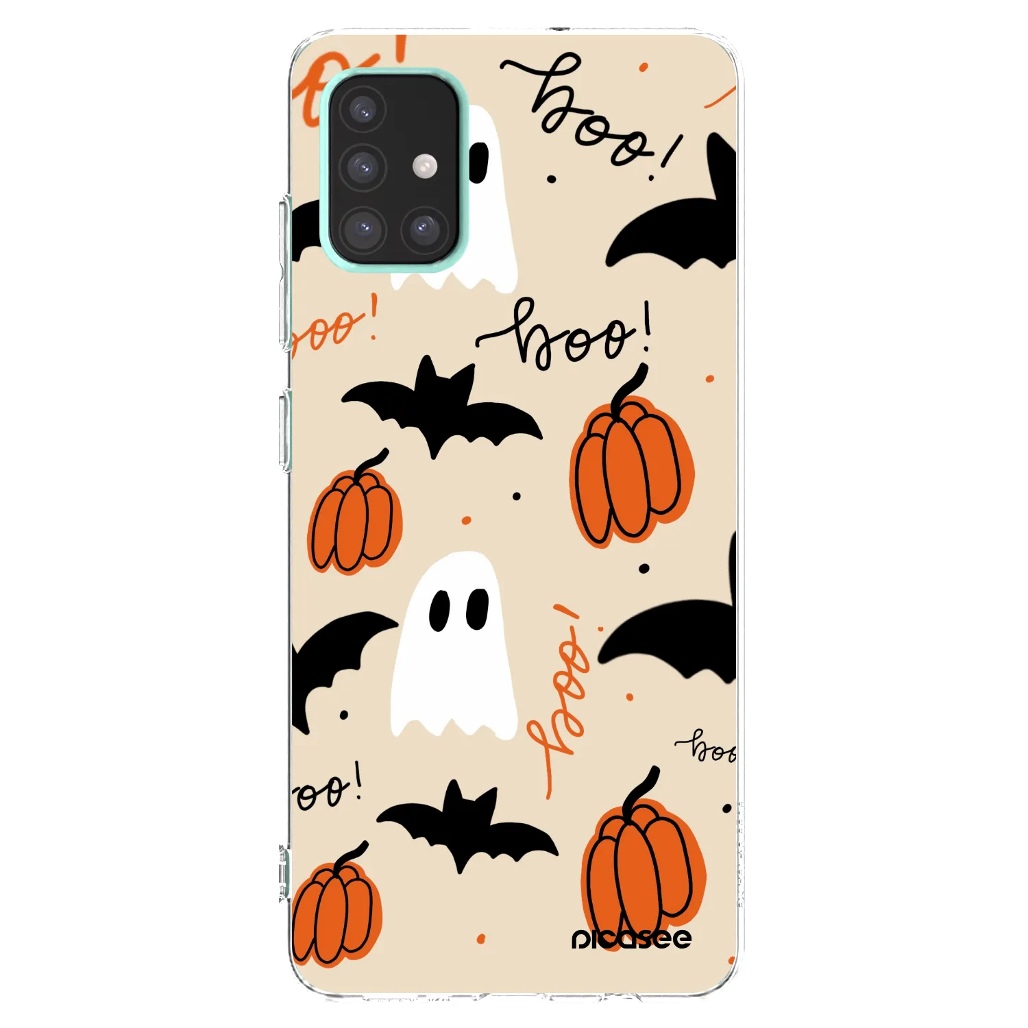 Picasee silikonowe przeźroczyste etui na Samsung Galaxy A51 A515F - Halloween 26
