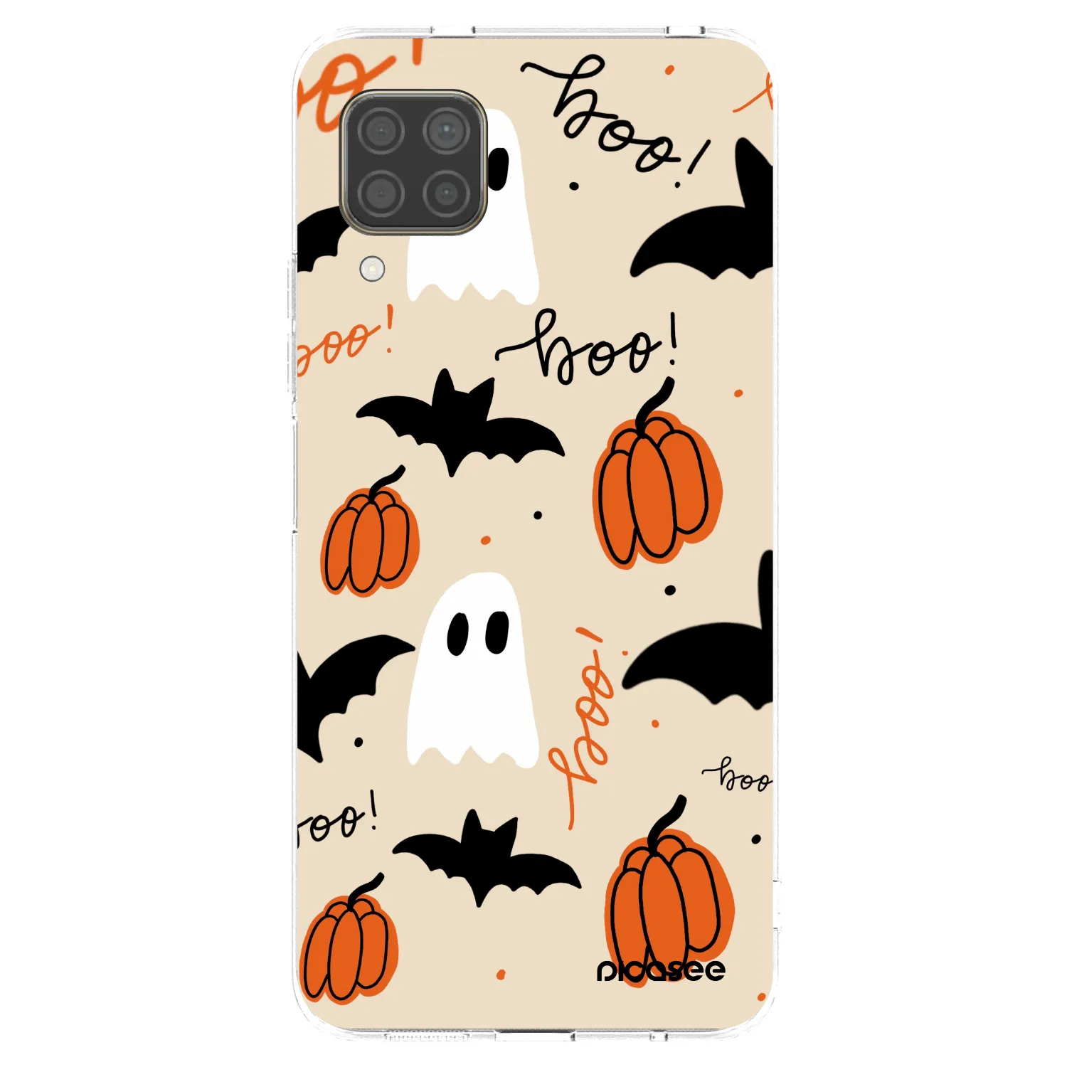 Picasee silikonowe przeźroczyste etui na Huawei P40 Lite - Halloween 26