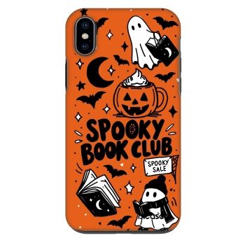 Etui na Apple iPhone XS Max - Spooky book club