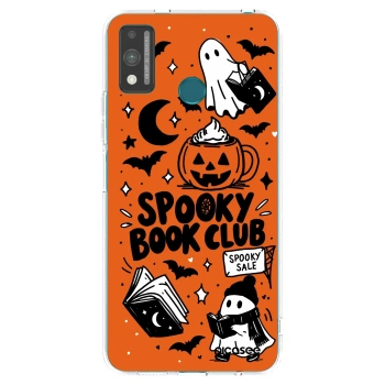 Etui na Honor 9X Lite - Spooky book club