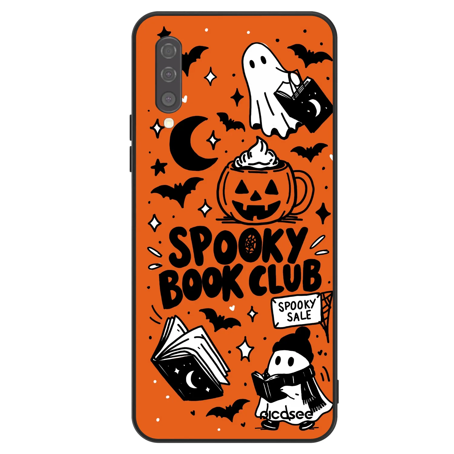 Picasee ULTIMATE CASE na Samsung Galaxy A50 A505F - Spooky book club