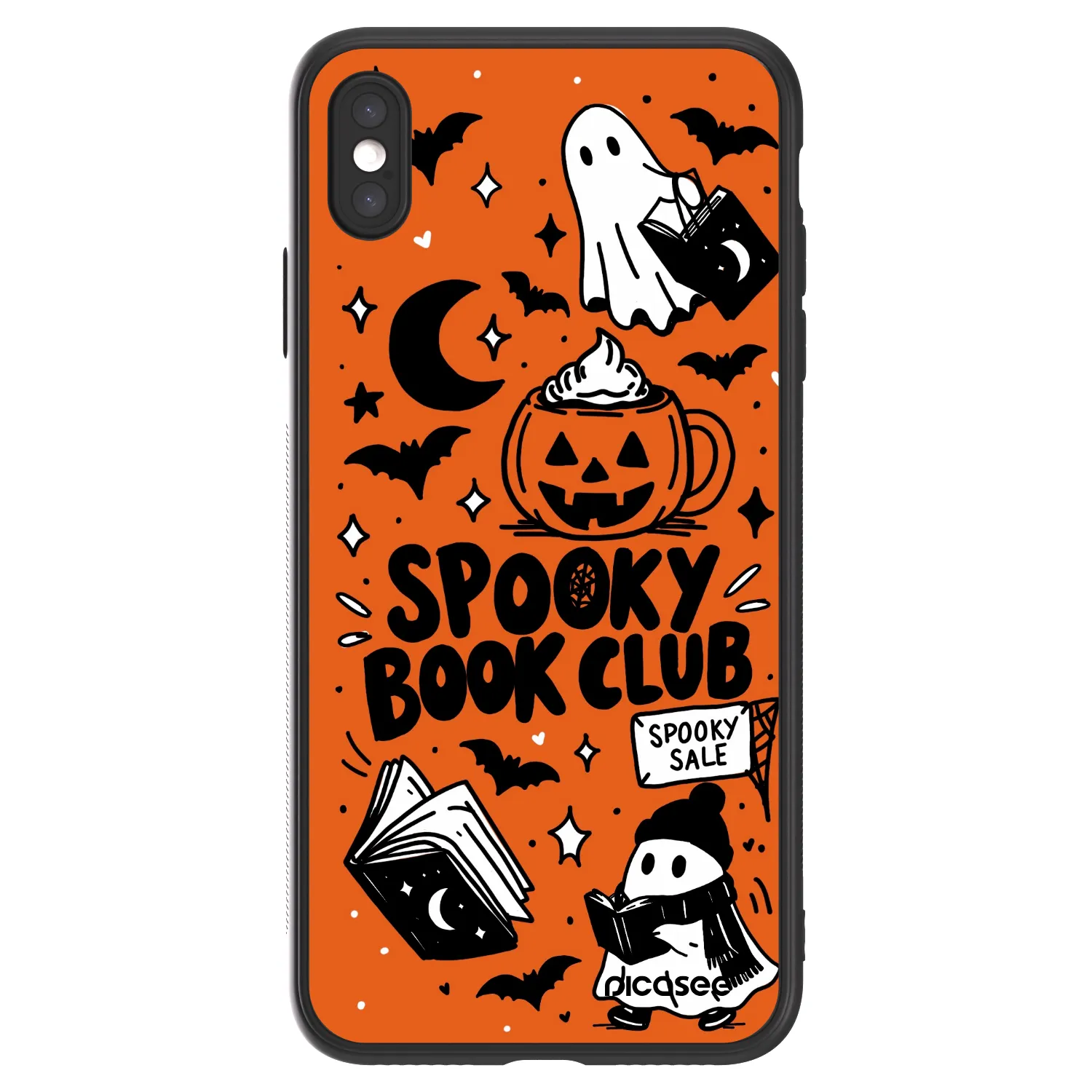 Picasee ULTIMATE CASE na Apple iPhone XS Max - Spooky book club