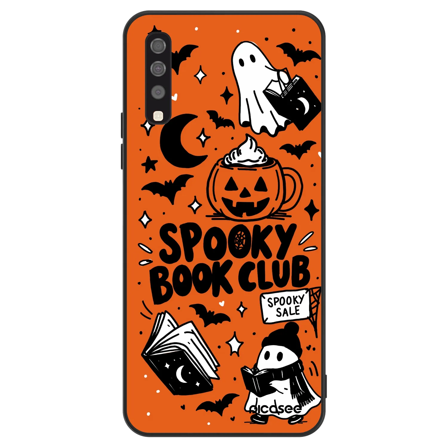 Picasee ULTIMATE CASE na Samsung Galaxy A70 A705F - Spooky book club