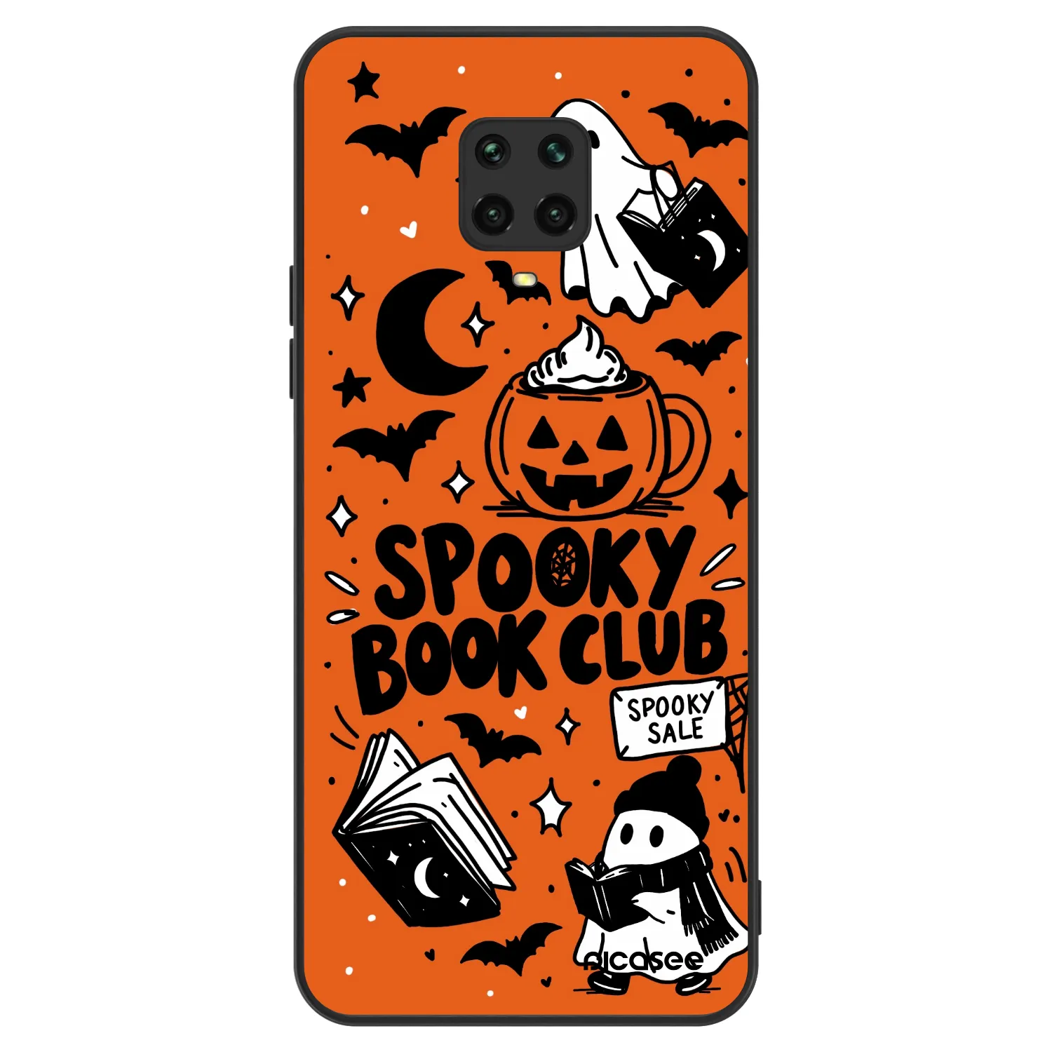 Picasee ULTIMATE CASE na Xiaomi Redmi Note 9S - Spooky book club
