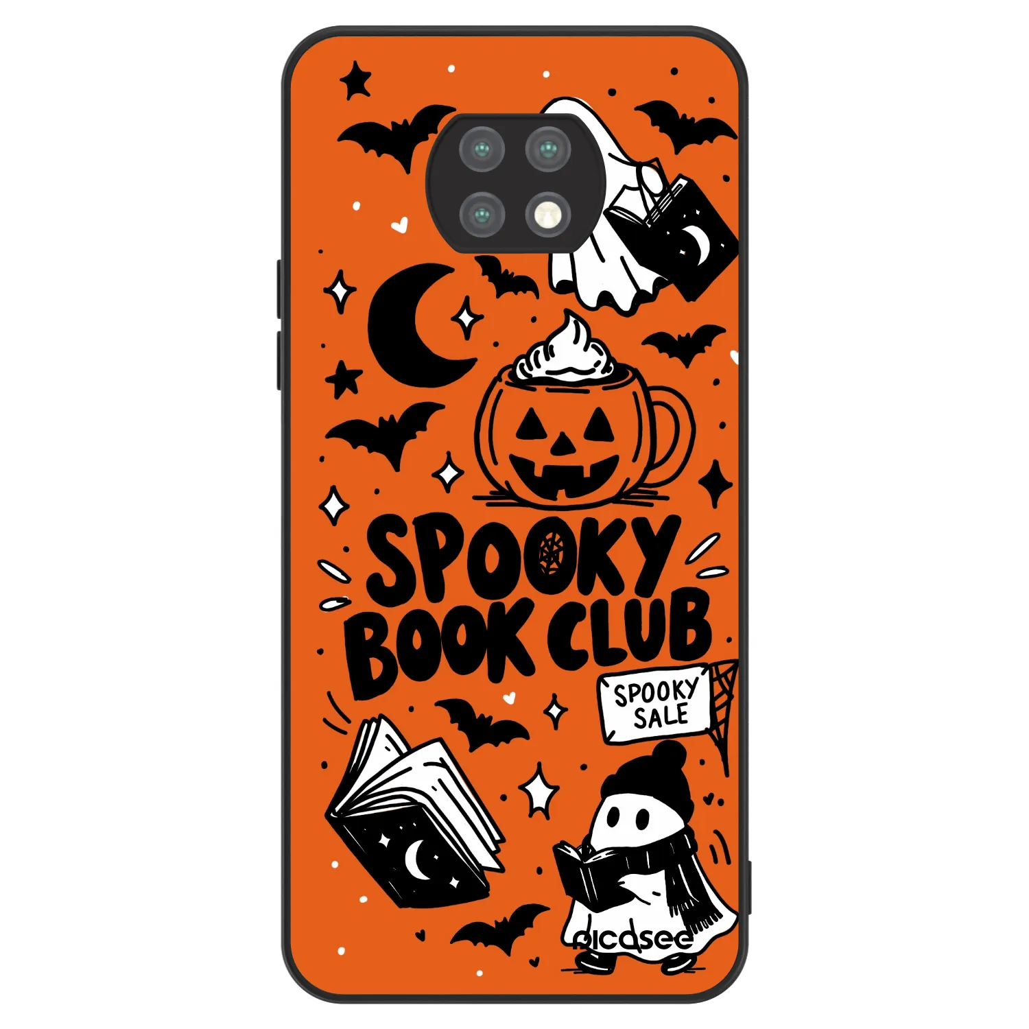 Picasee ULTIMATE CASE na Xiaomi Redmi Note 9T - Spooky book club