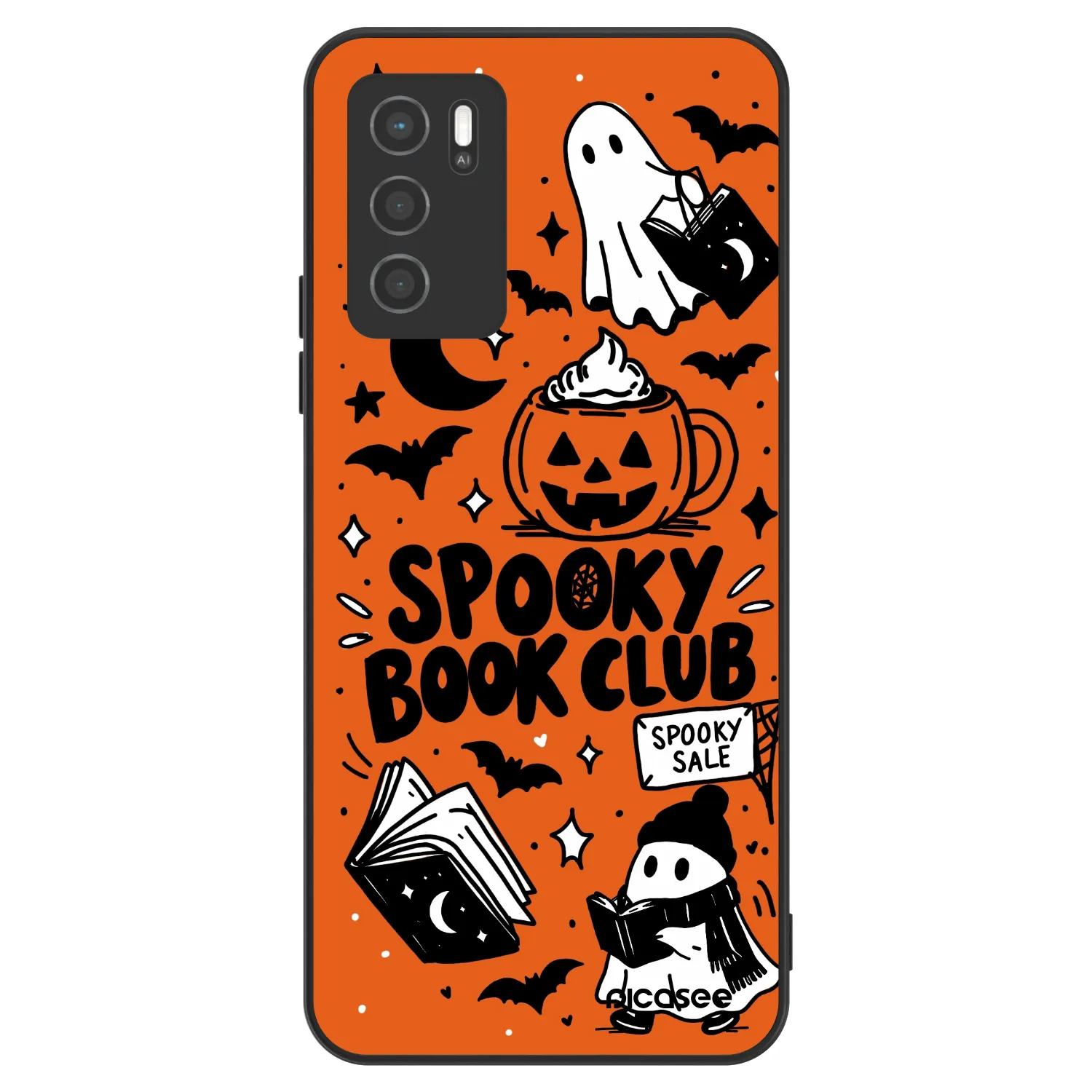 Picasee ULTIMATE CASE na OPPO A16s - Spooky book club