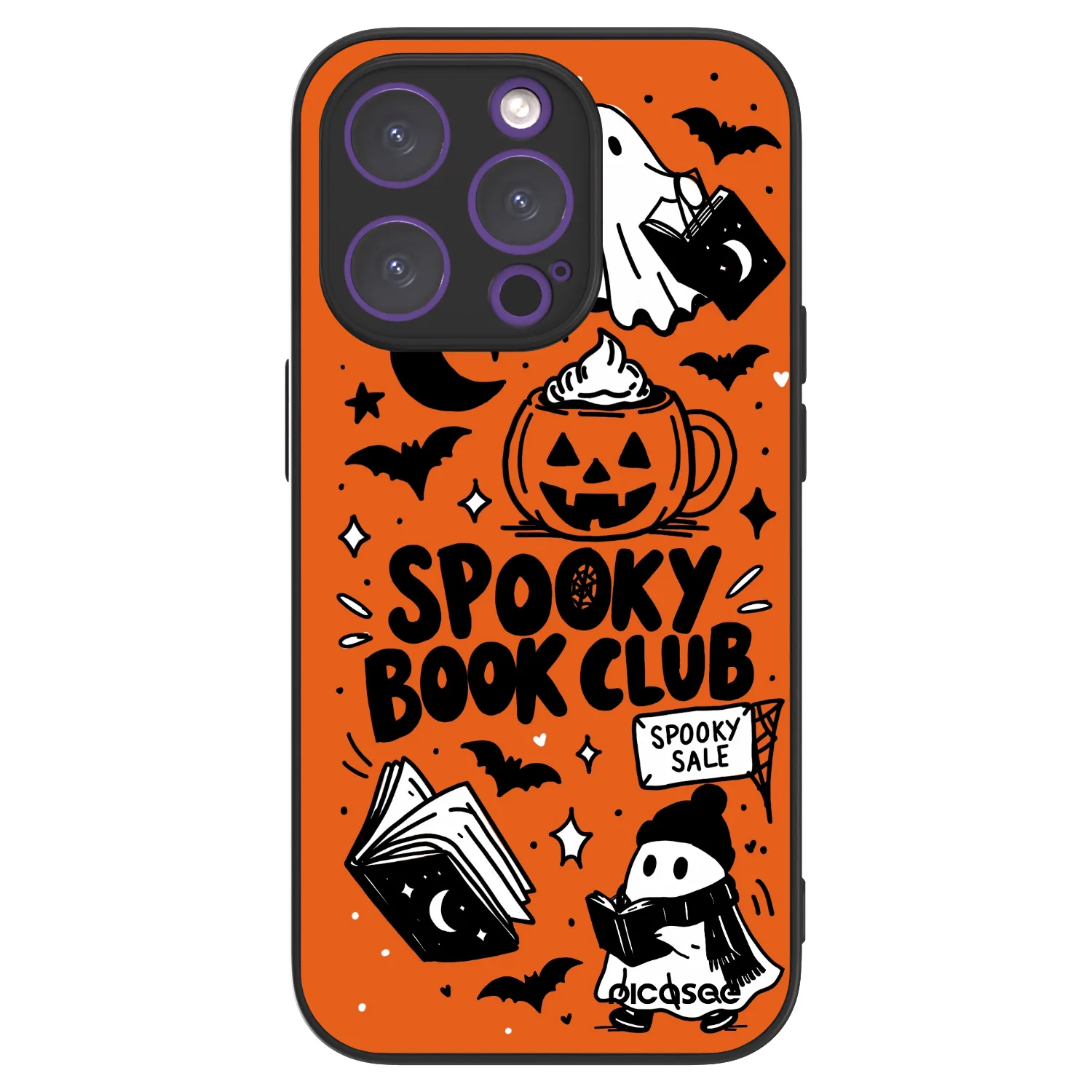 Picasee ULTIMATE CASE na Apple iPhone 14 Pro - Spooky book club