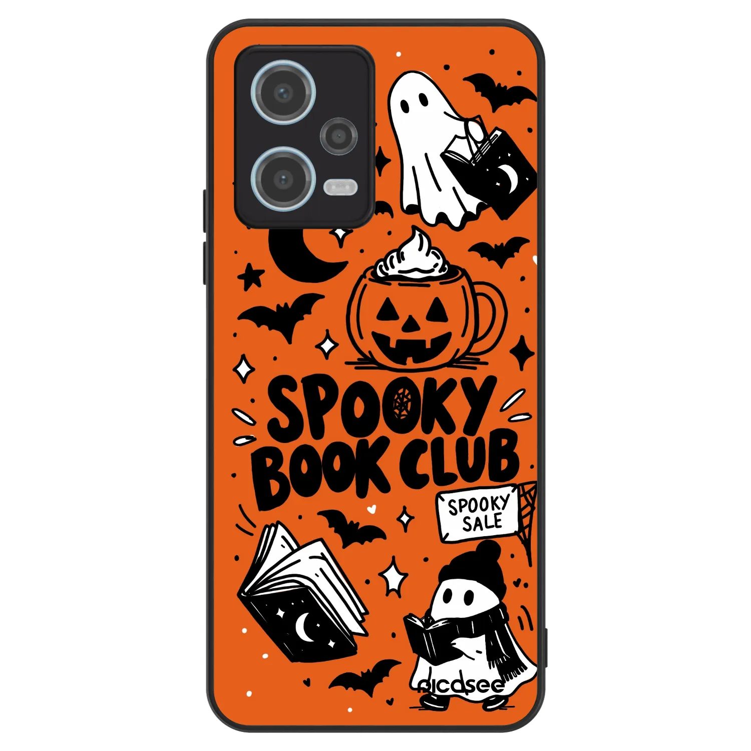 Picasee ULTIMATE CASE na Xiaomi Redmi Note 12 5G - Spooky book club