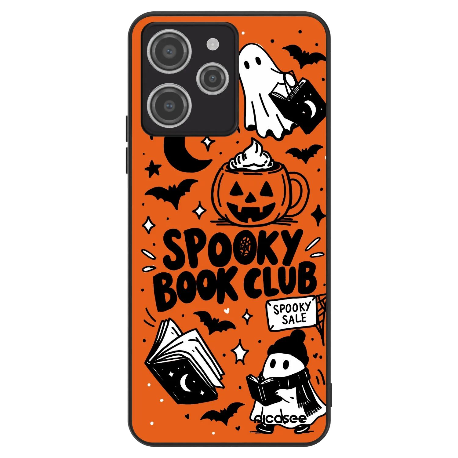 Picasee ULTIMATE CASE na Xiaomi Redmi 12 4G - Spooky book club