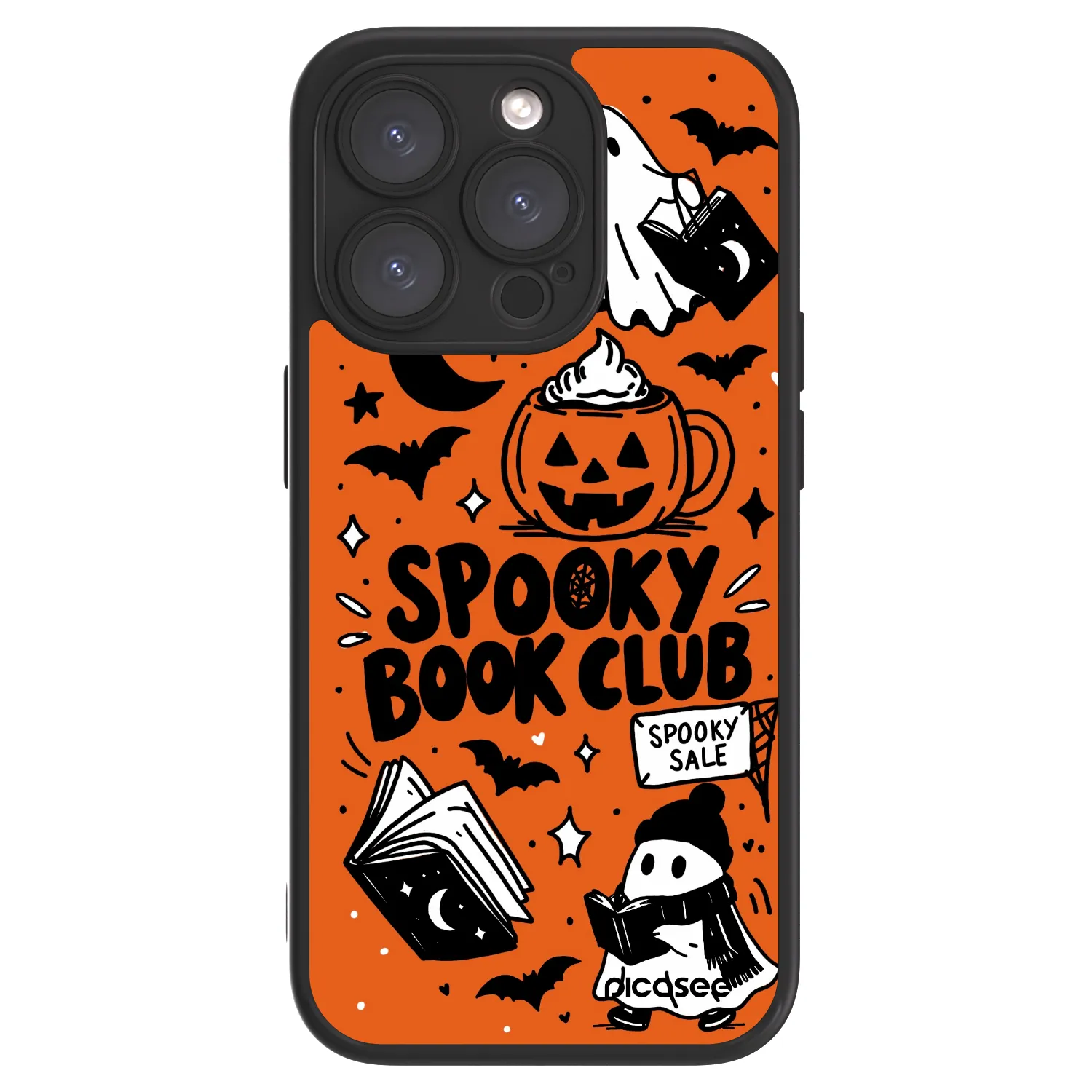 Picasee ULTIMATE CASE MagSafe pro Apple iPhone 15 Pro - Spooky book club