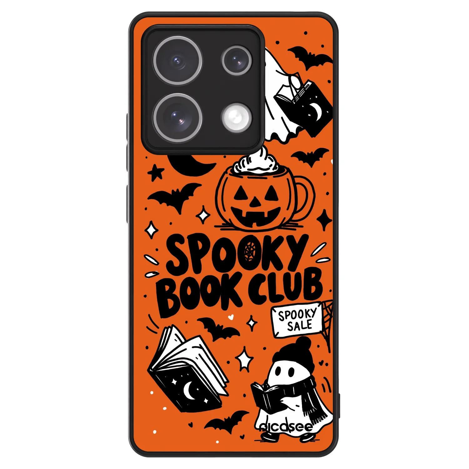 Picasee ULTIMATE CASE na Xiaomi Redmi Note 13 Pro 5G - Spooky book club