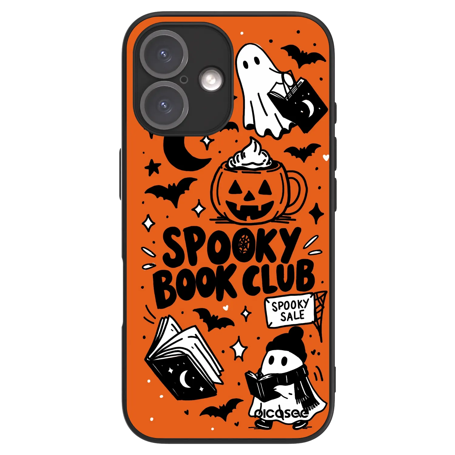 Picasee ULTIMATE CASE MagSafe pro Apple iPhone 16 - Spooky book club