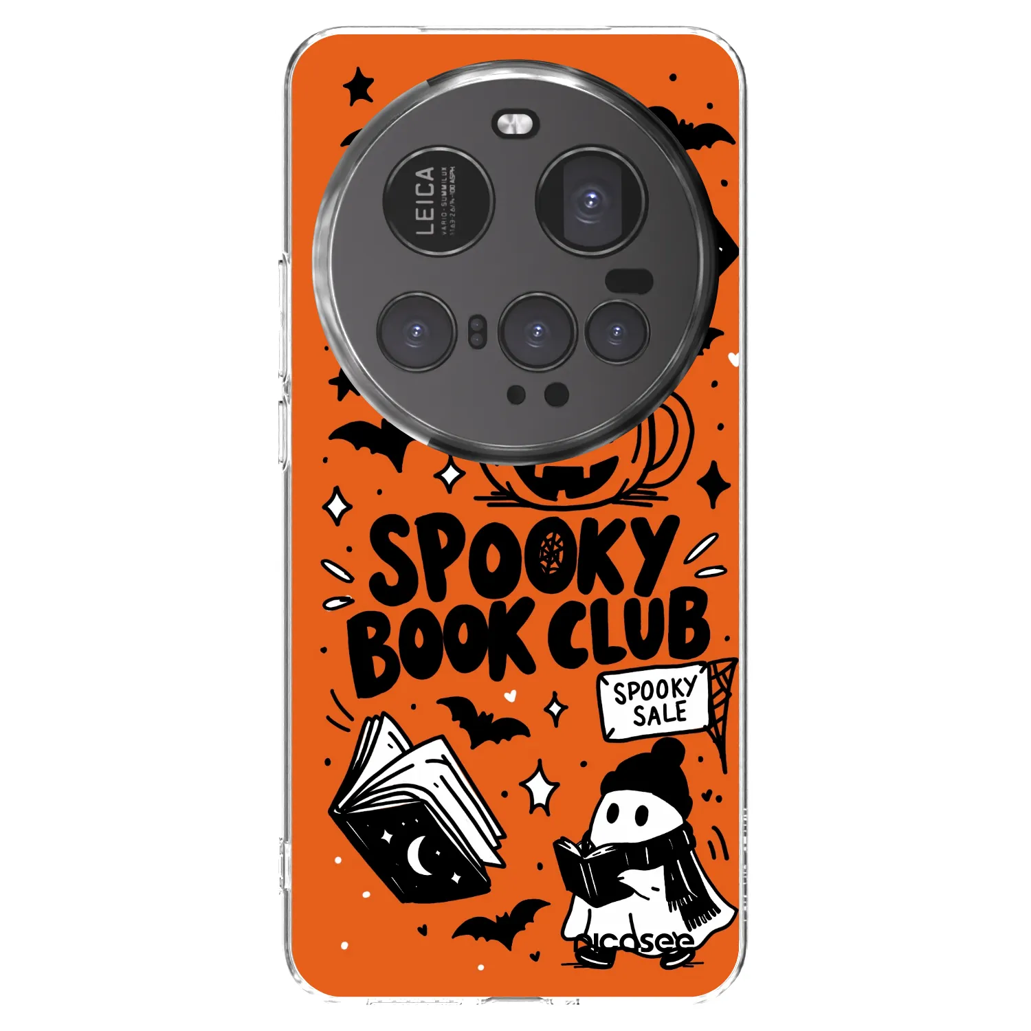 Picasee silikonowe przeźroczyste etui na Xiaomi 15 Ultra - Spooky book club