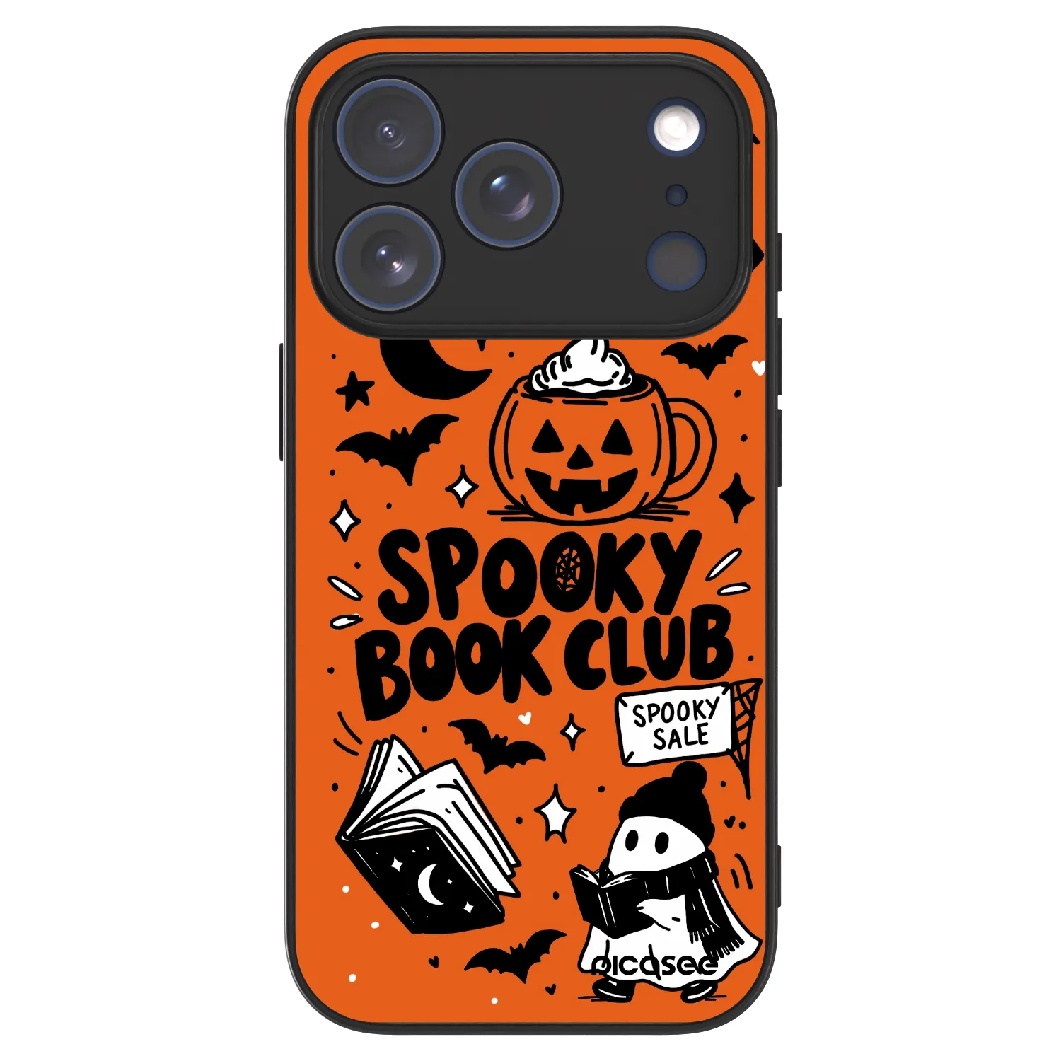 Picasee ULTIMATE CASE MagSafe pro Apple iPhone 17 Pro - Spooky book club