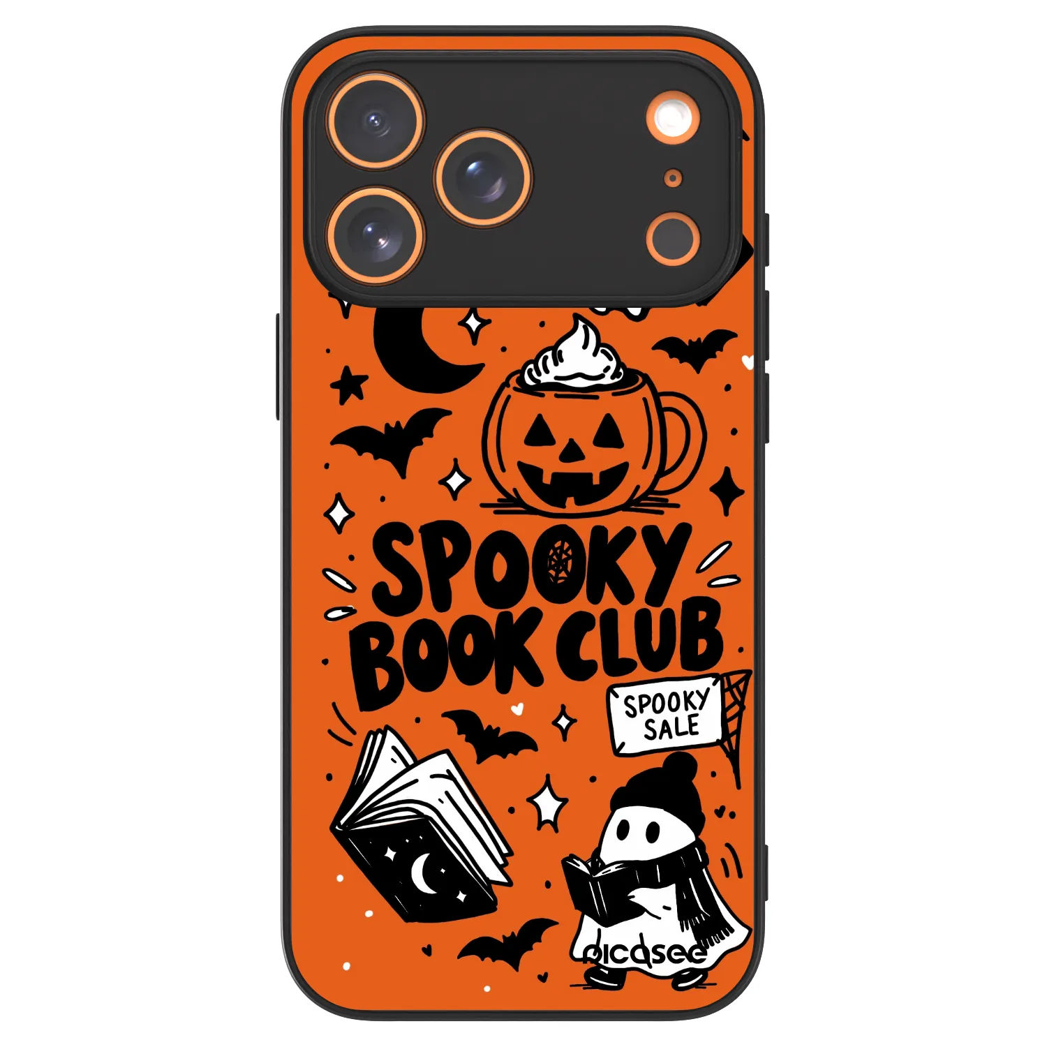Picasee ULTIMATE CASE MagSafe pro Apple iPhone 17 Pro Max - Spooky book club