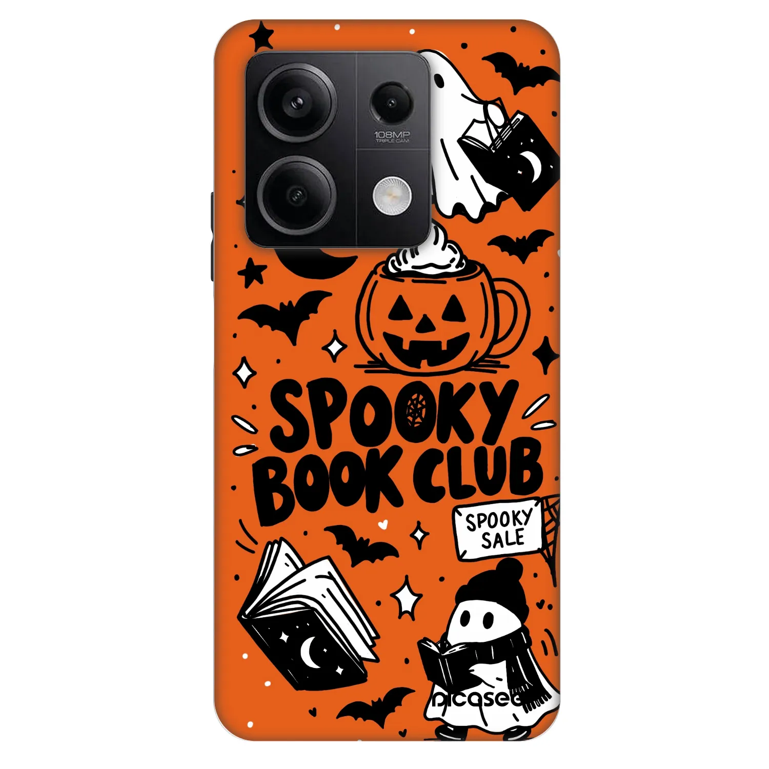 Picasee Fashion Case na Xiaomi Redmi Note 13 5G - Spooky book club