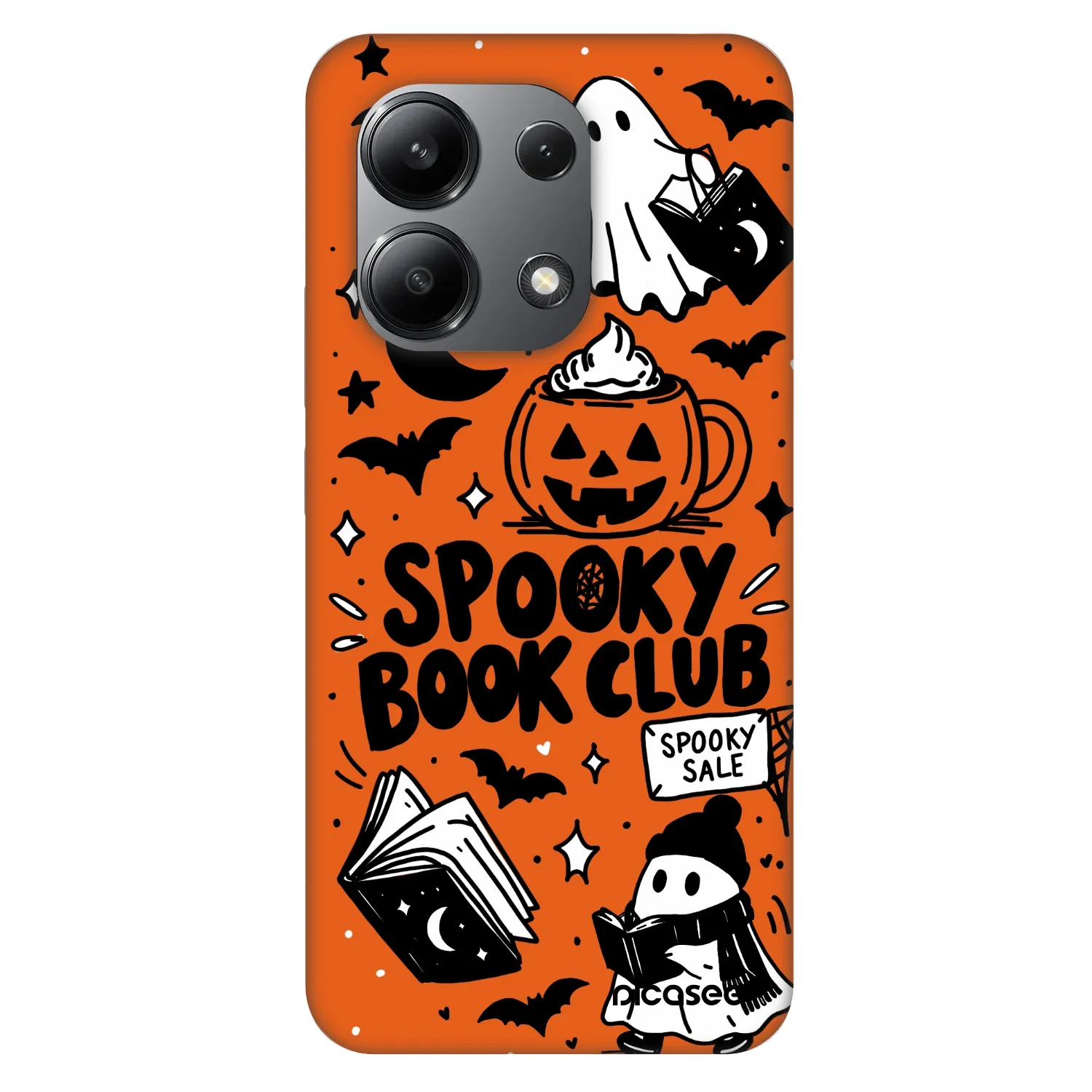 Picasee Fashion Case na Xiaomi Redmi Note 13 4G - Spooky book club