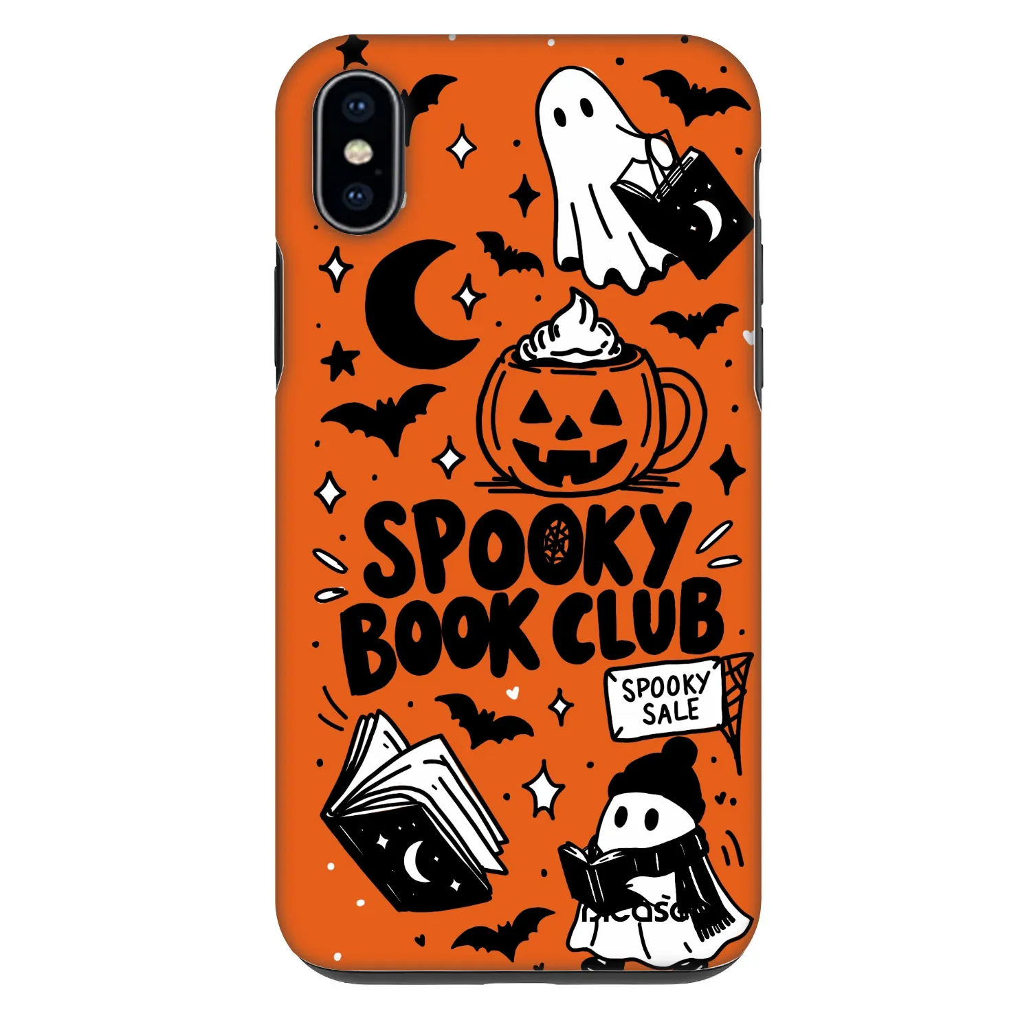 Picasee Fashion Case na Apple iPhone XS Max - Spooky book club