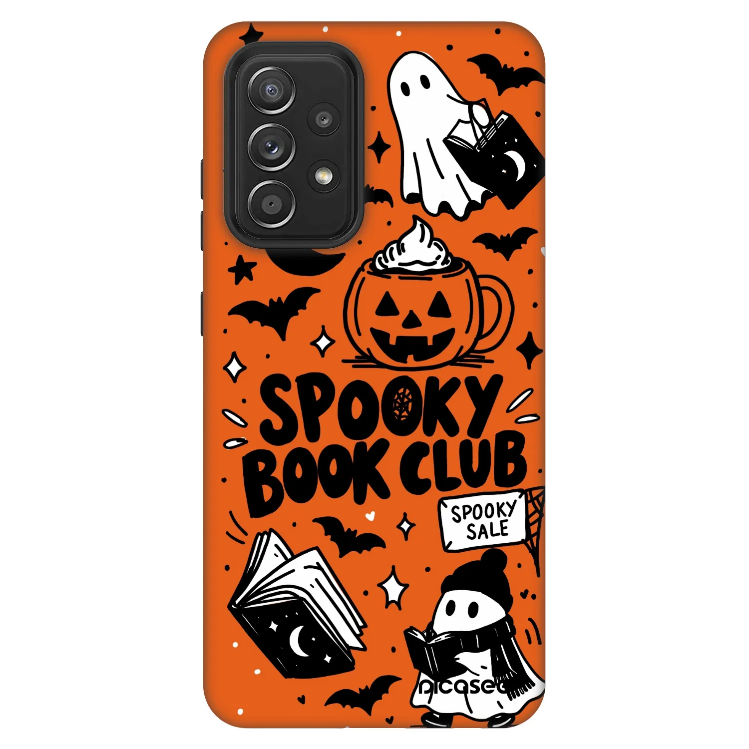 Picasee Fashion Case na Samsung Galaxy A52s 5G A528B - Spooky book club